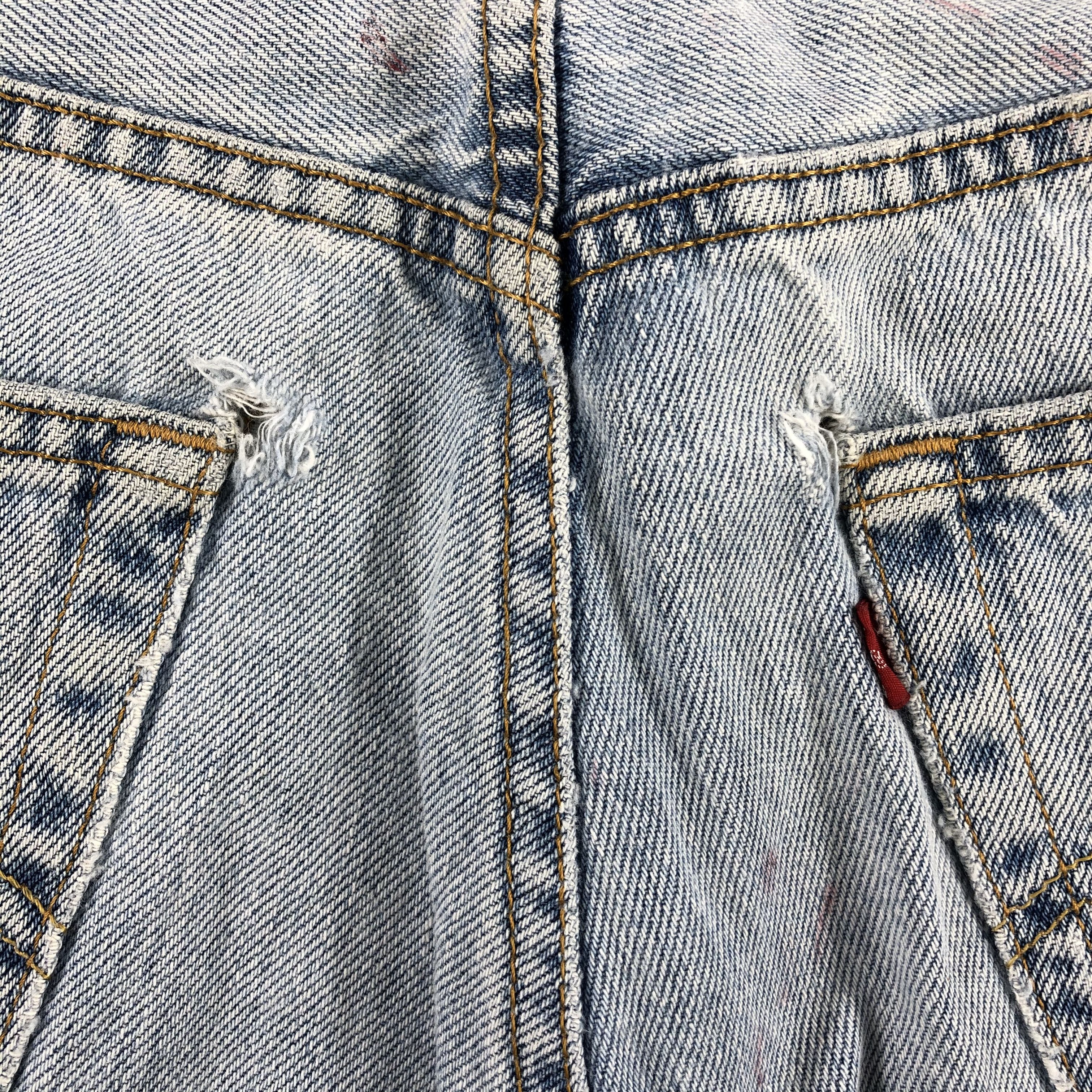 Levi's Vintage Light Wash Levis 550 Jeans-J1486 Size US 32 / EU 48 - 9 Thumbnail