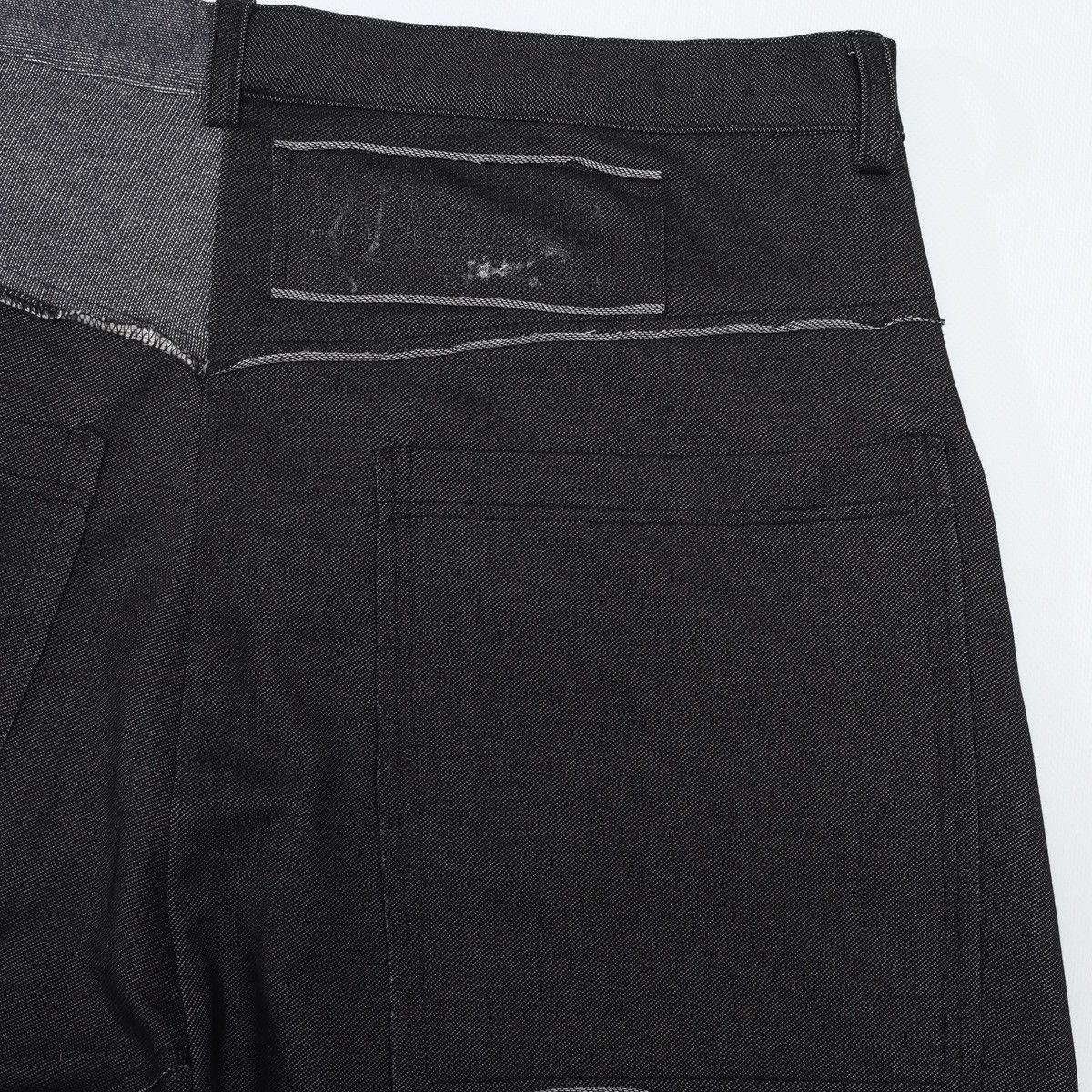 Rundholz Rundholz Wide Leg Japan Pants Trousers Grey Patchwork Size 28" / US 6 / IT 42 - 17 Thumbnail