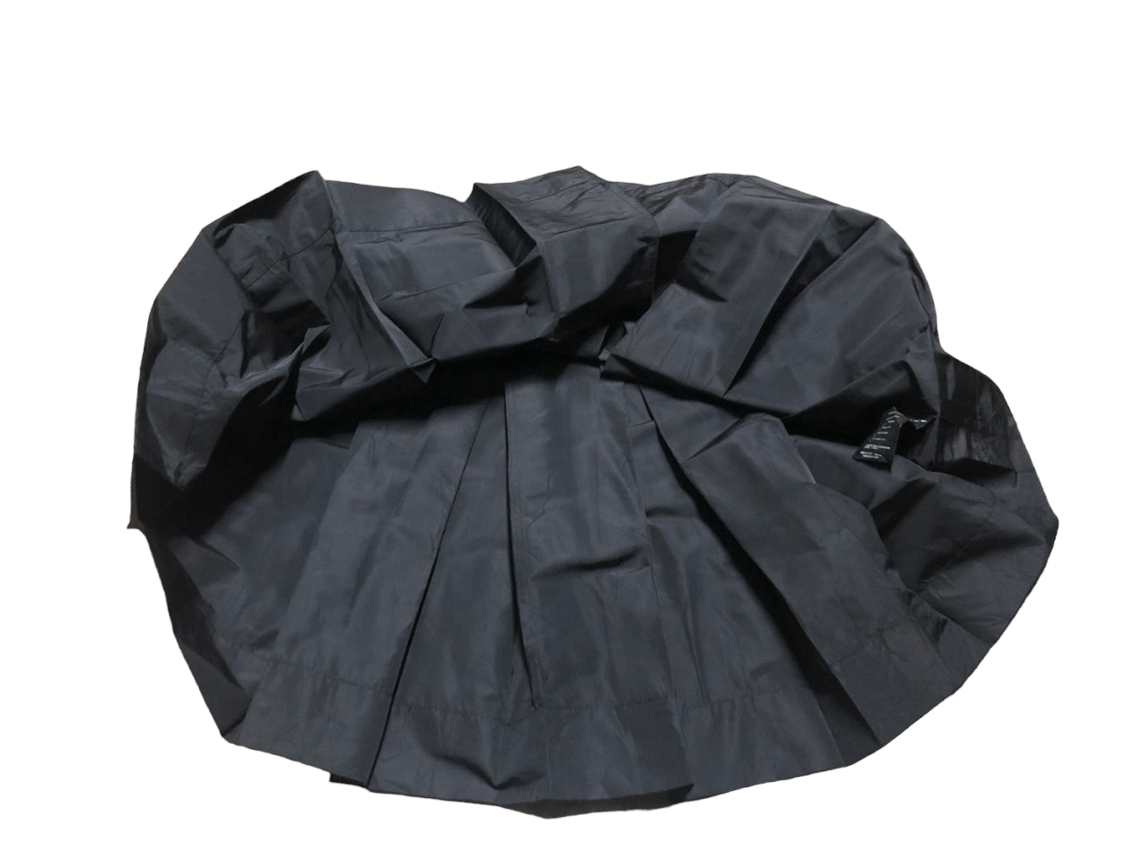 Prada Prada Black Baggy Mini Skirt Size 28" / US 6 / IT 42 - 4 Thumbnail