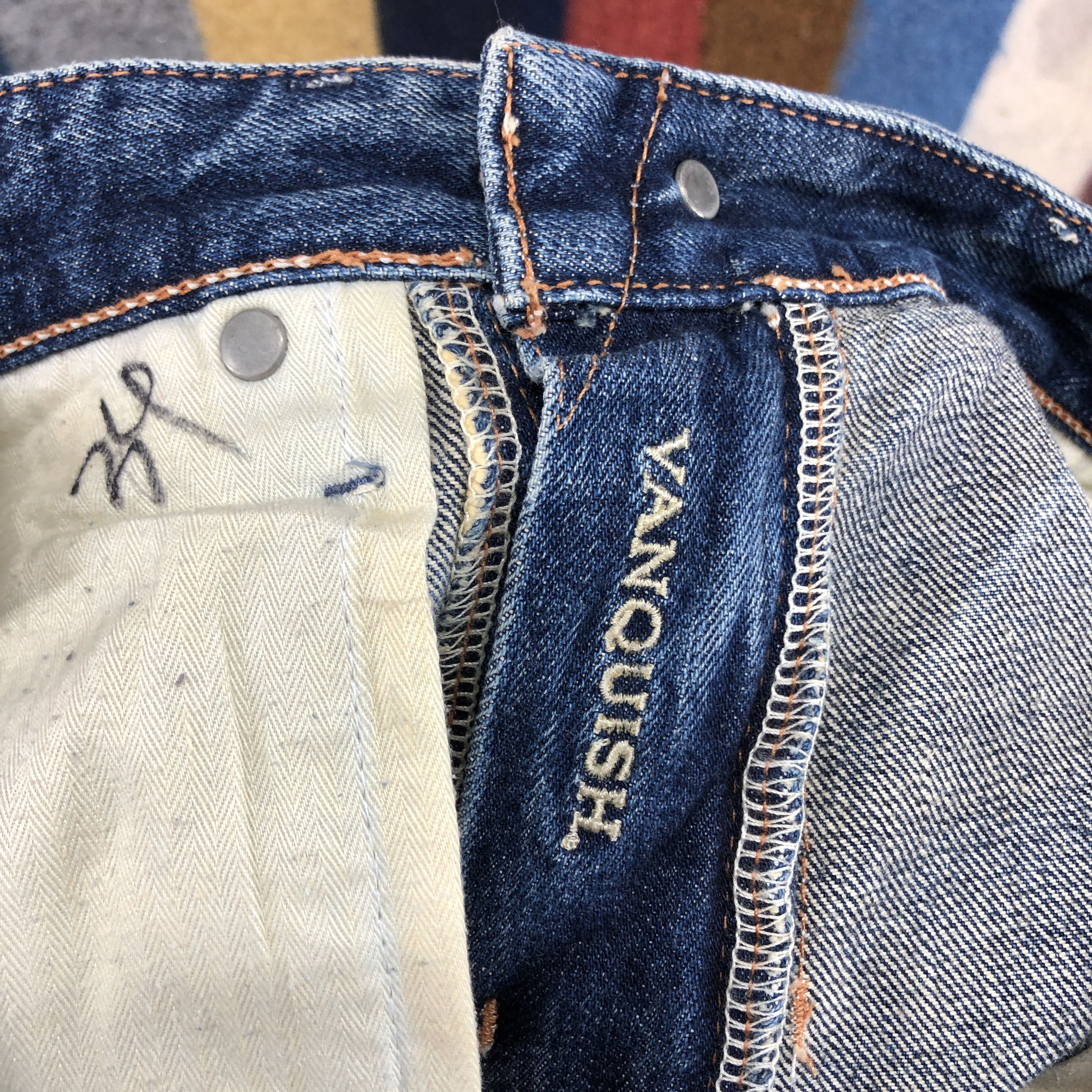 Vanquish VANQUISH Made In JAPAN Washed Denim #0732/AF Size US 33 - 6 Thumbnail