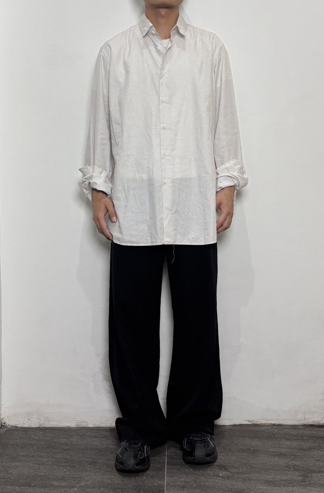 Prada FREE TAX ! Dots Printed Shirt Size US M / EU 48-50 / 2 - 1 Thumbnail