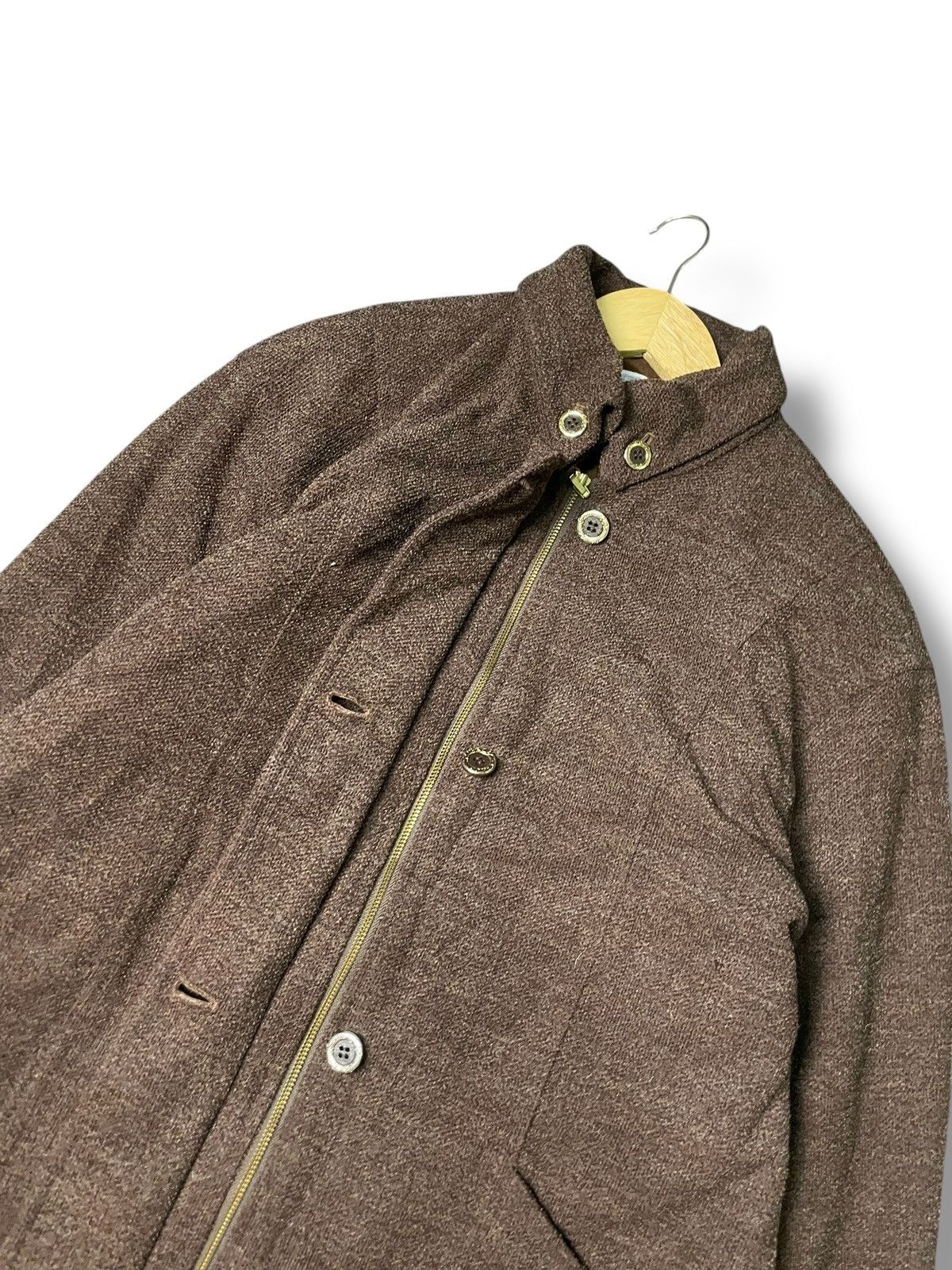 Japanese Brand × Vintage MELLAPIO Brand Button&Zip Wool Jacket (69) Size US S / EU 44-46 / 1 - 7 Thumbnail