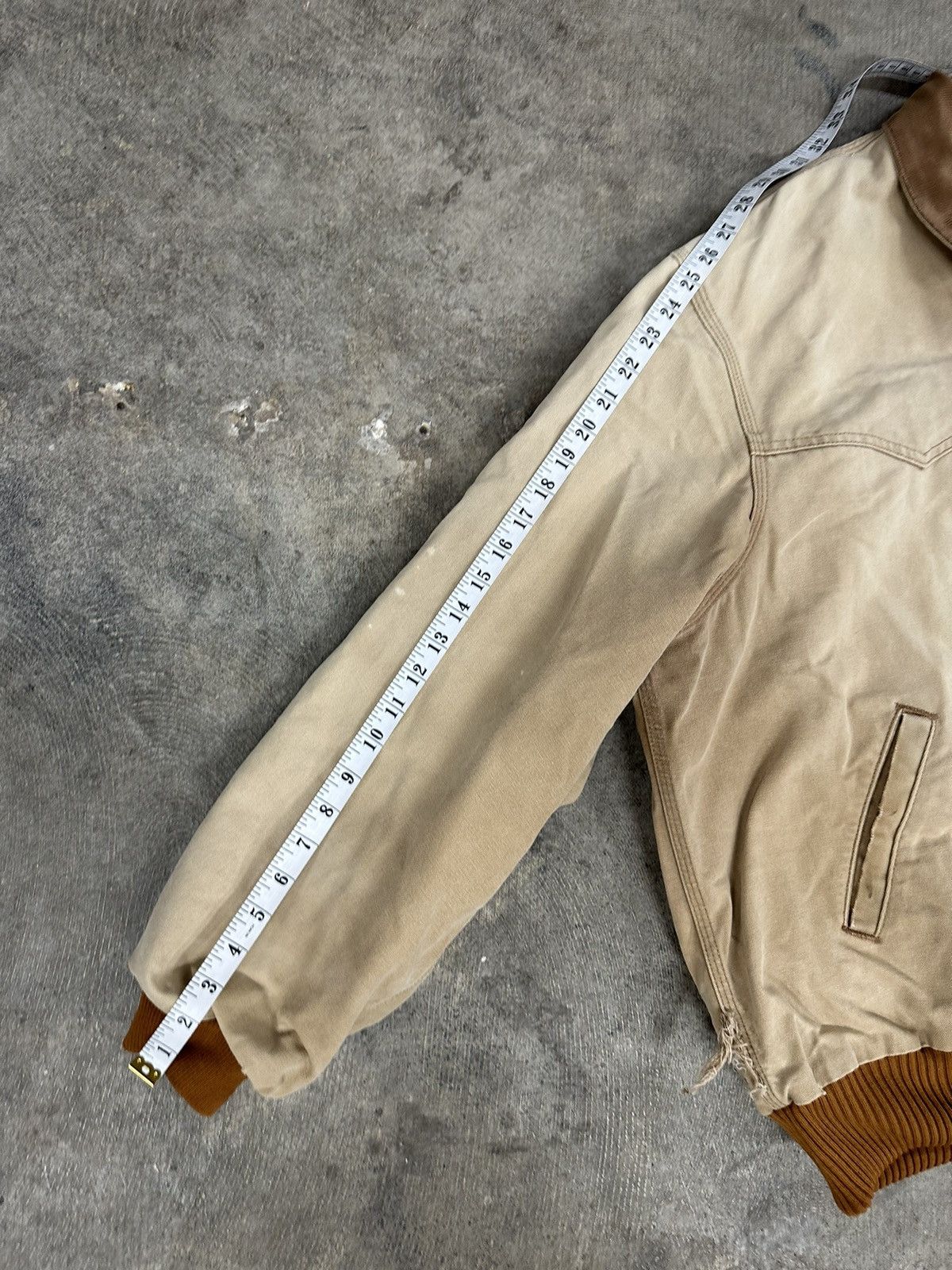 Carhartt Vintage 90s Carhartt Brown Quilted Lined Santa Fe Jacket Size US XXL / EU 58 / 5 - 11 Thumbnail