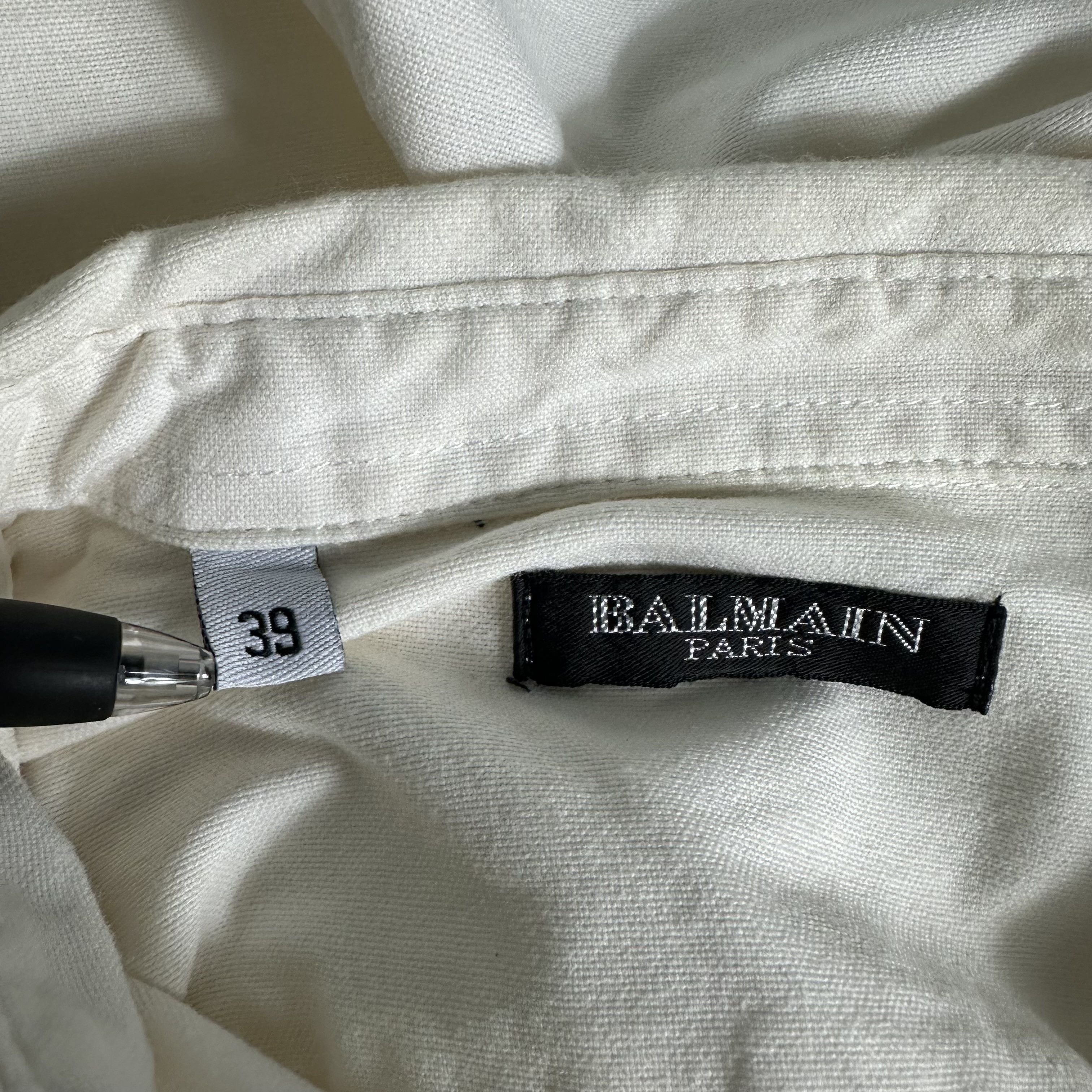 🔥RARE🔥Vintage Balmain Paris L/Sleeve Button Up Shirt