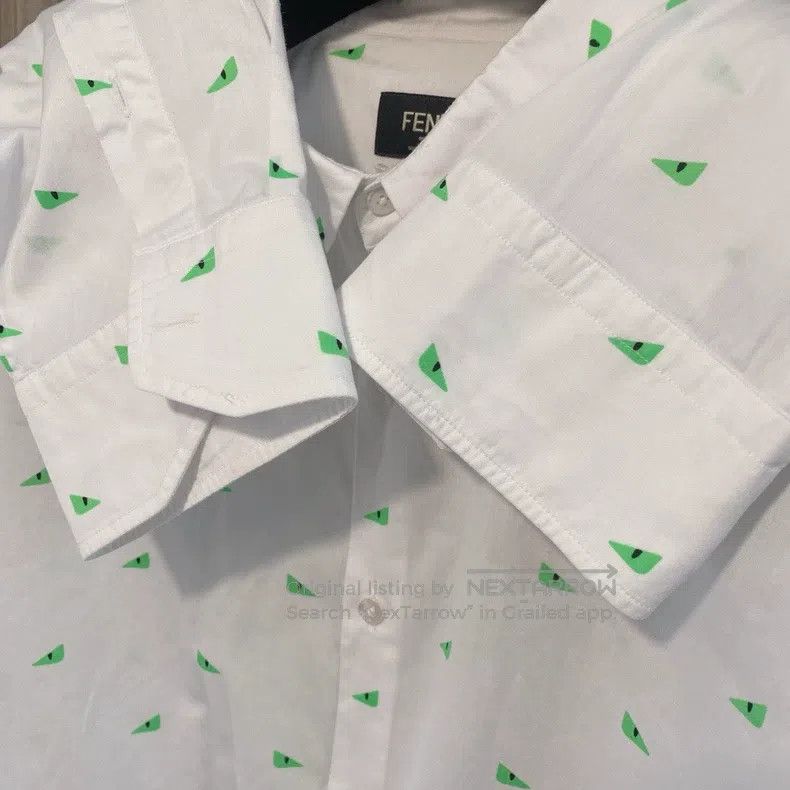 Fendi Fendi size 42 Printed shirt Size US XS / EU 42 / 0 - 4 Thumbnail