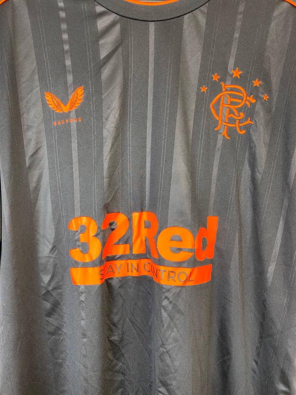 Castore × Vintage Rangers football shirt 2021 - 2022 mens soccer jersey Size US XL / EU 56 / 4 - 2 Thumbnail