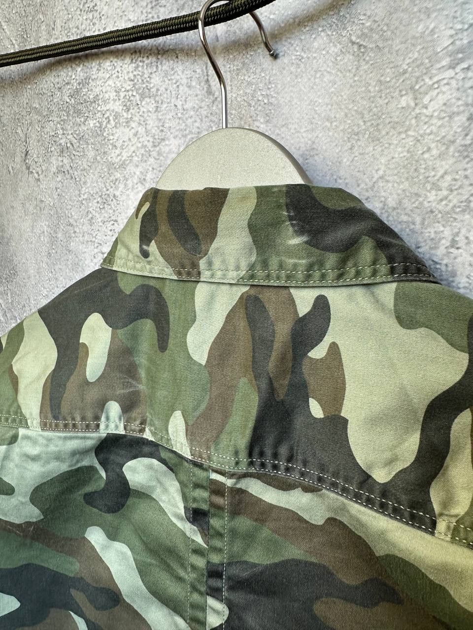 Replay Replay Camouflage Overshirt Full Zip Jacket Shirt US Army Size US L / EU 52-54 / 3 - 11 Thumbnail