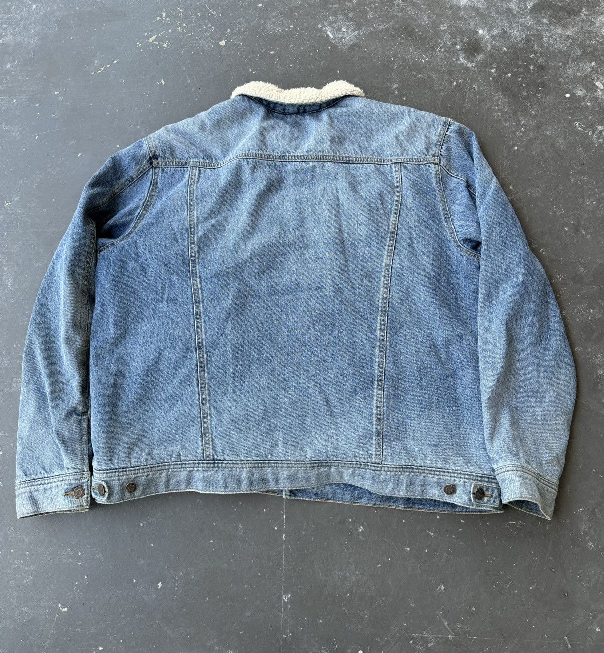 Levi's × Other × Vintage Denim Jacket Fur Inner Size US XXL / EU 58 / 5 - 3 Thumbnail