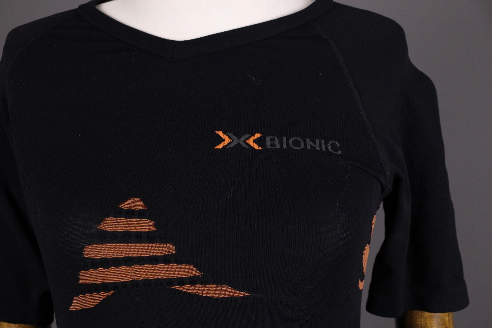 Designer X-Bionic Energizer Black Short Sleeve Top Base Layer Size XS Size XS / US 0-2 / IT 36-38 - 4 Thumbnail