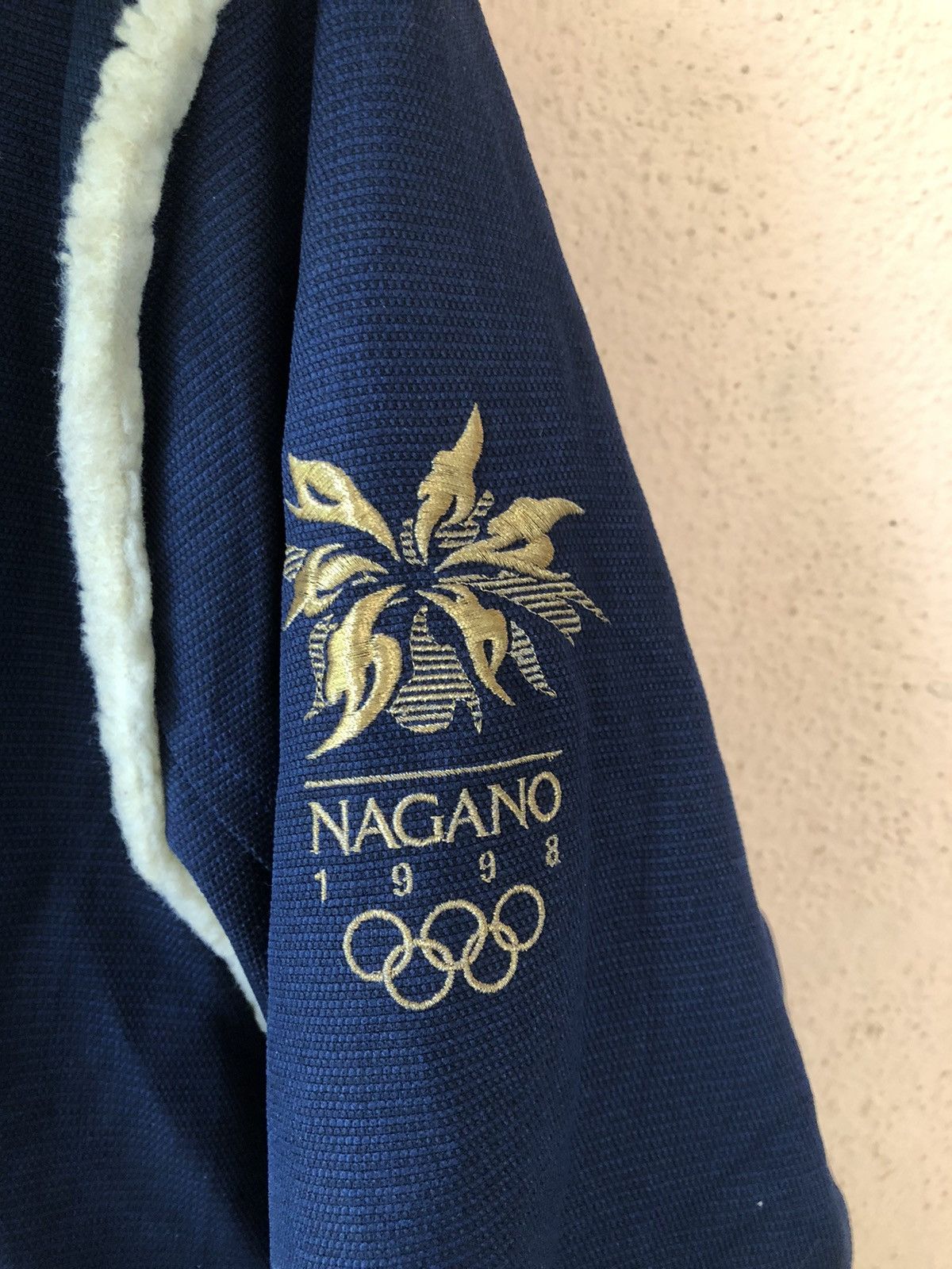 Japanese Brand × USA Olympics × Vintage Vintage Japan OLYMPIC NAGANO Sherpa Jacket Size US M / EU 48-50 / 2 - 6 Thumbnail