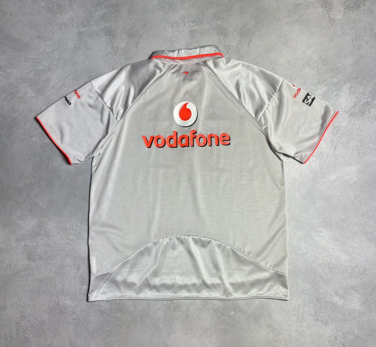 Malcolm McLaren Vodafone McLaren Mercedes F1 Racing Team Polo Shirt Jersey Size US XXL / EU 58 / 5 - 2 Thumbnail