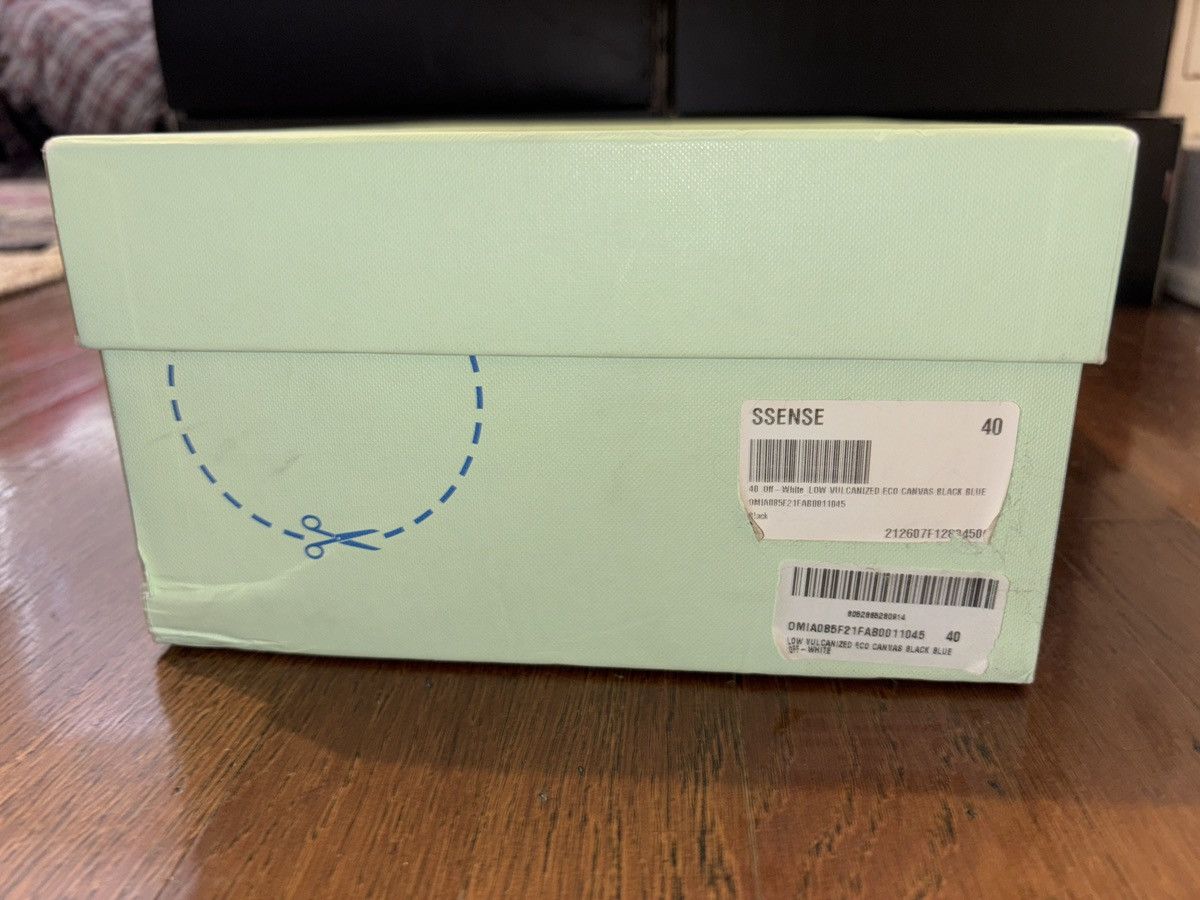 Off-White OFF-WHITE 'Canvas Low Vulcanized Sneakers' Size US 10 / IT 40 - 9 Thumbnail