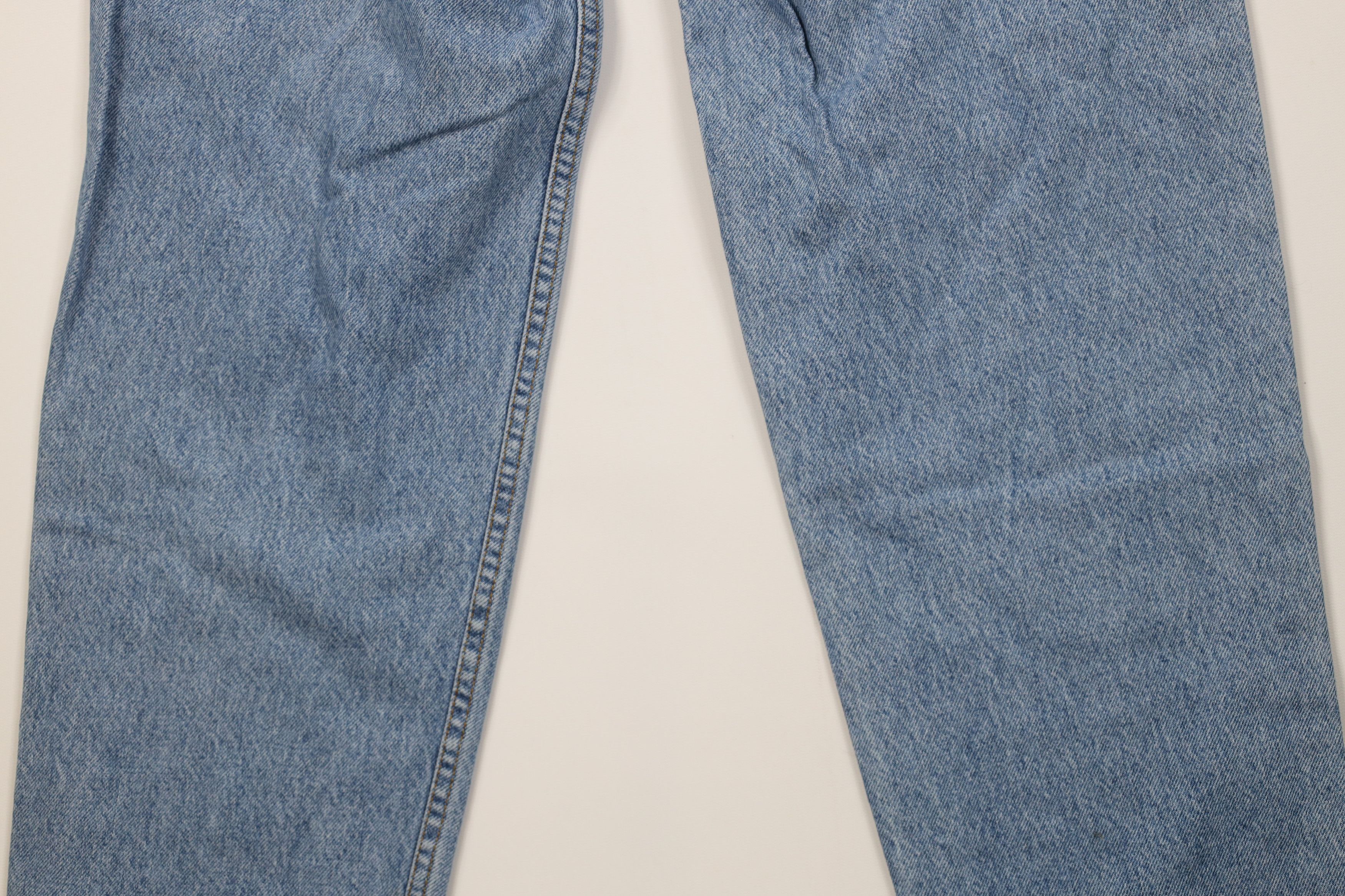 Levi's Vintage 90s Levis 550 Orange Tab Tapered Leg Denim Jeans Size US 31 - 12 Thumbnail
