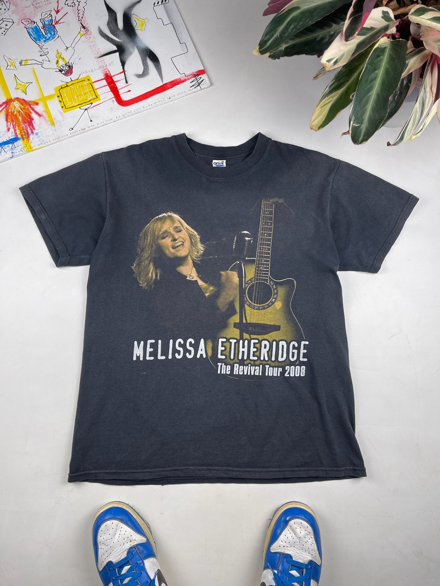 Band Tees Vintage Melissa etheridge tee tour tShirt 2008 Size US L / EU 52-54 / 3 - 1 Thumbnail