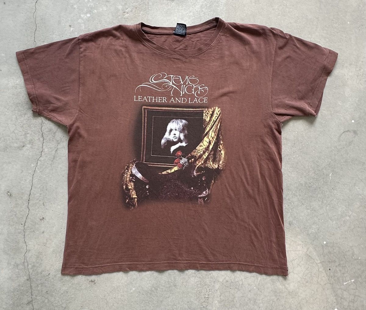 Band Tees × Vintage VINTAGE Y2K WELL FADED STEVIE NICKS TOUR TEE Size US L / EU 52-54 / 3 - 1 Thumbnail