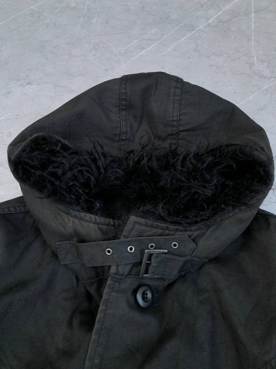 PPFM Thrashed PPFM Fur Hoodie Parkar Jacket Size US L / EU 52-54 / 3 - 7 Thumbnail