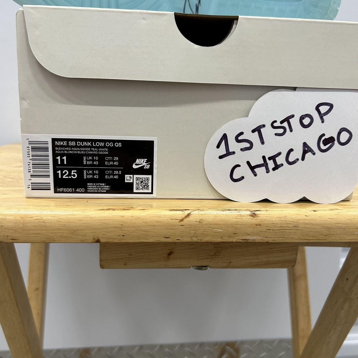 Futura × Nike Nike SB Dunk Low Futura Laboratories Size 11 Aqua NEW Size US 11 / EU 44 - 9 Thumbnail
