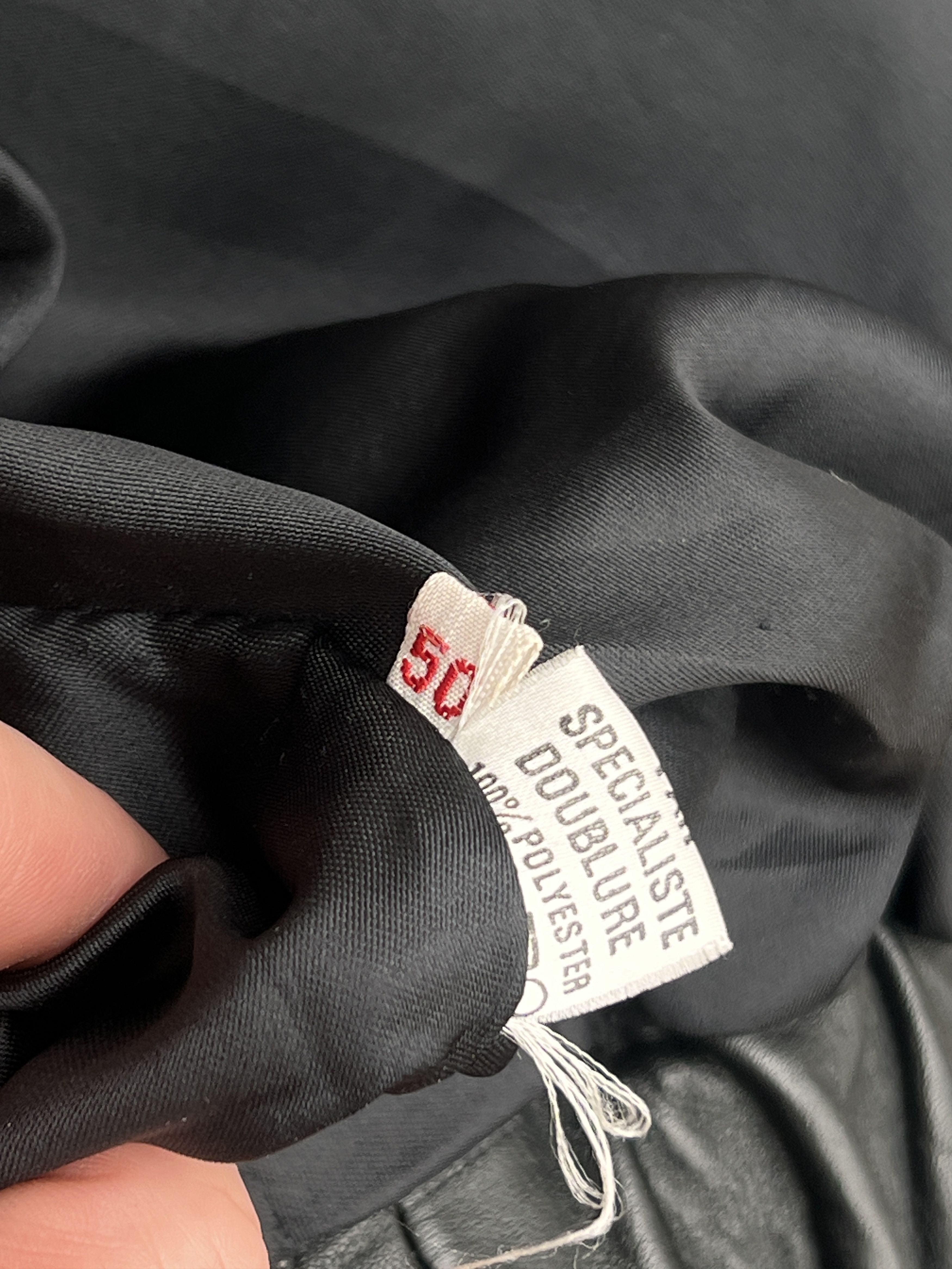 If Six Was Nine Rick Owens Yohji Yamamoto vibe vintage leather bomber jacket Size US M / EU 48-50 / 2 - 11 Thumbnail