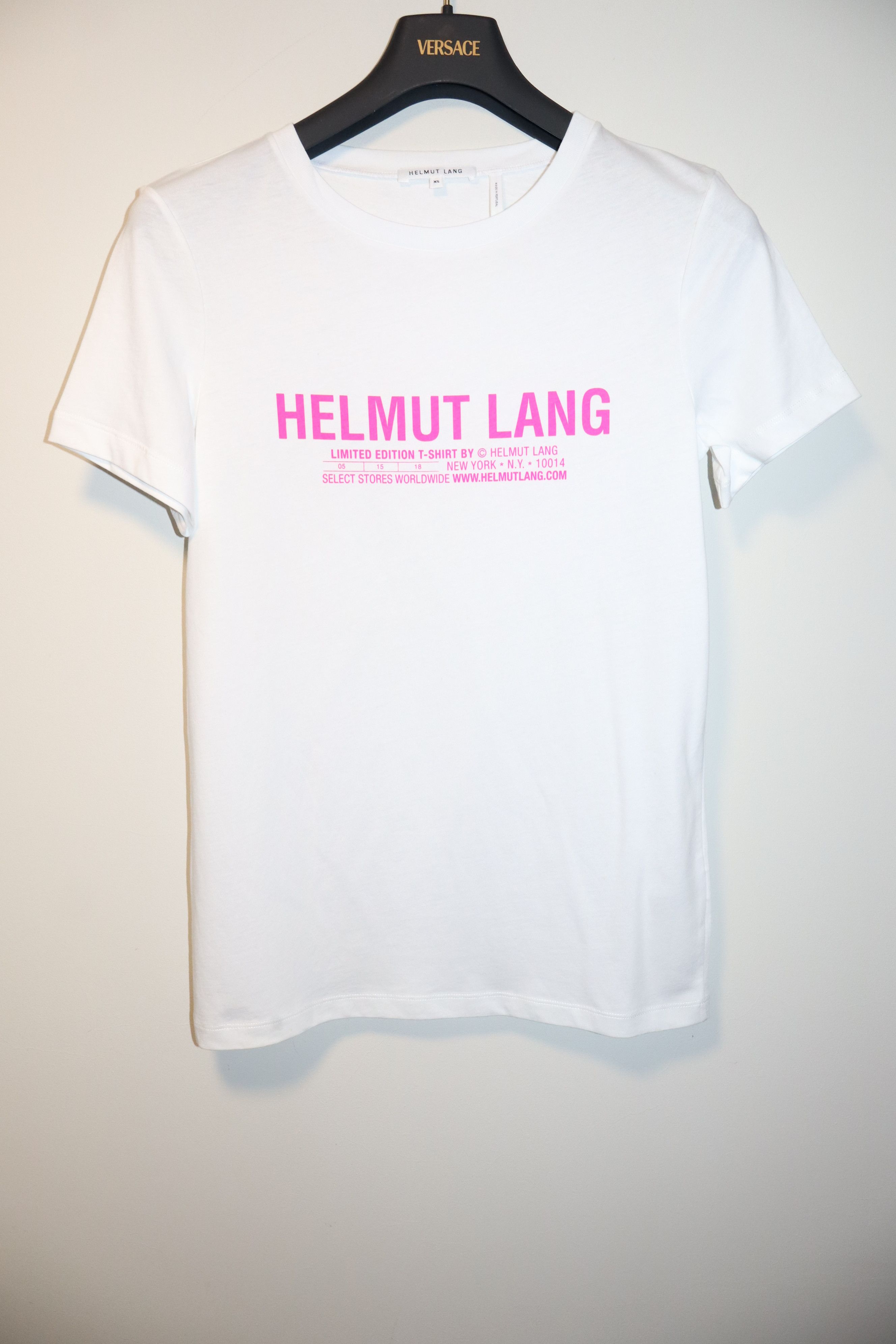 Helmut Lang Ltd edition logo t-shirt Size XS / US 0-2 / IT 36-38 - 1 Thumbnail
