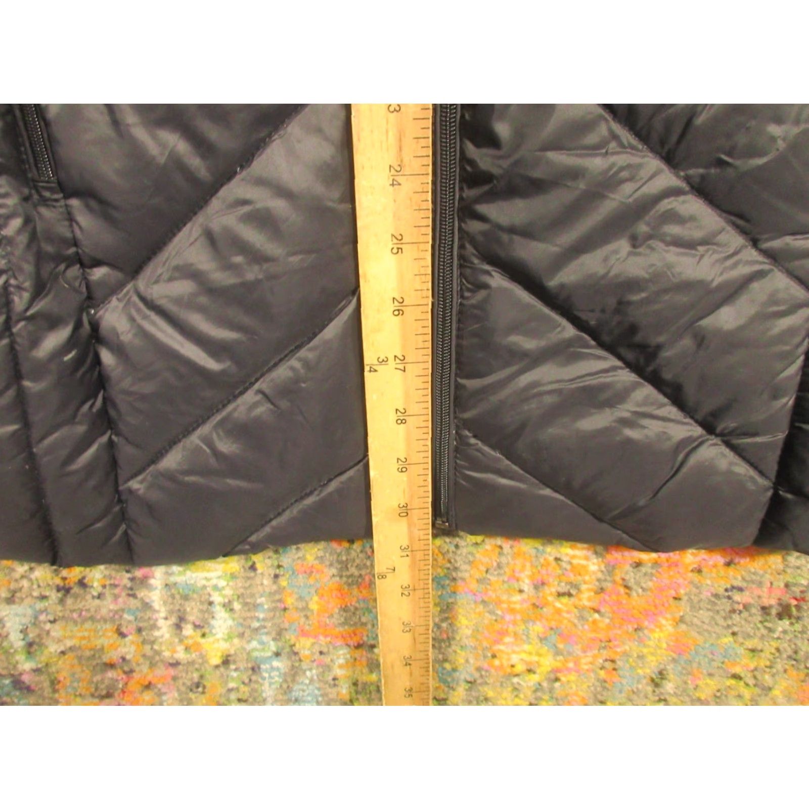 Saks Fifth Avenue Saks Fifth Avenue Jacket Women Puffer Hooded Long Black Down Quilted Packable Winter M Size M / US 6-8 / IT 42-44 - 7 Thumbnail