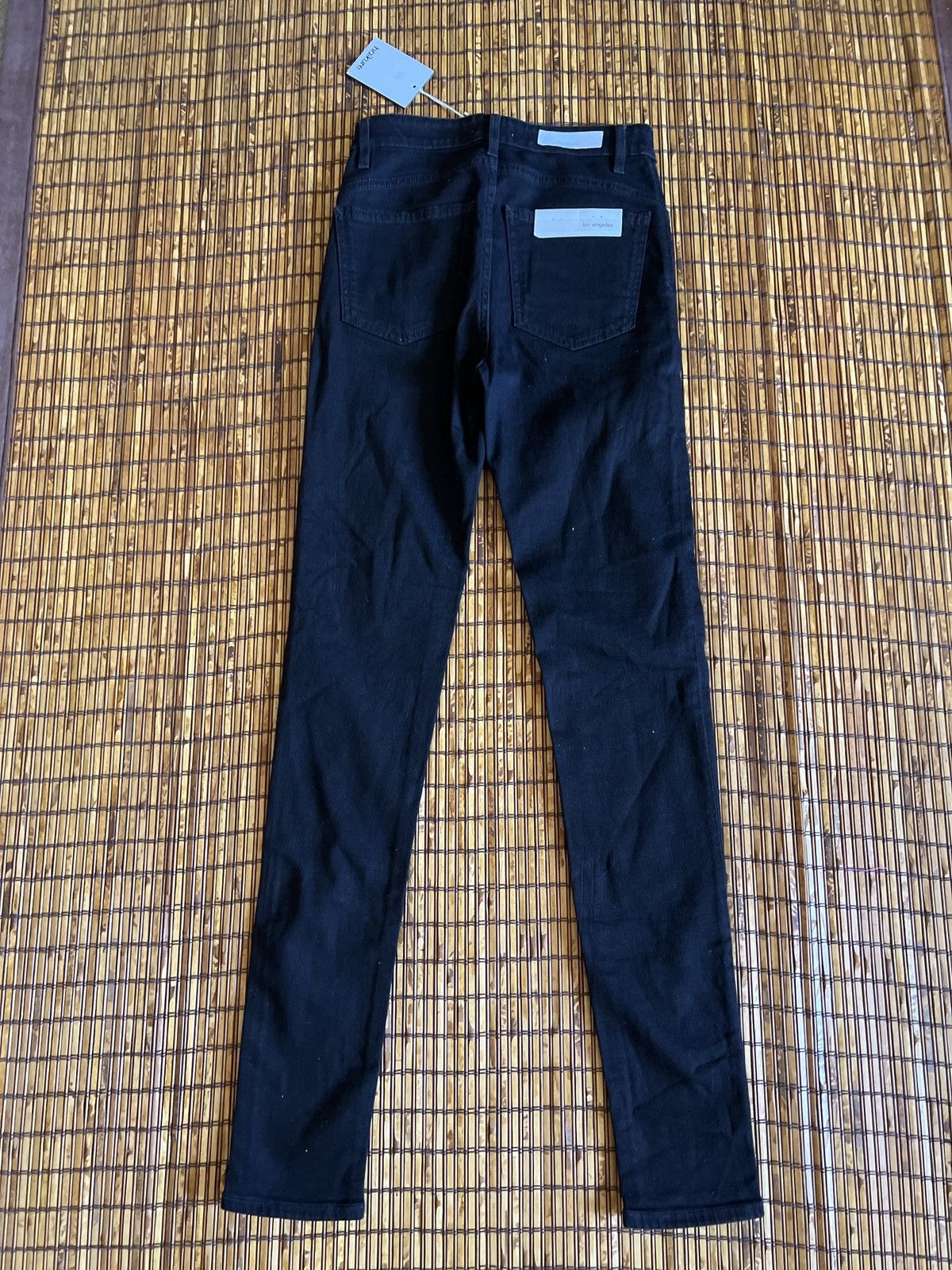 Haikure Haikure Los Angeles Comfort Kelly black denim skinny jeans Size 28" / US 6 / IT 42 - 6 Thumbnail