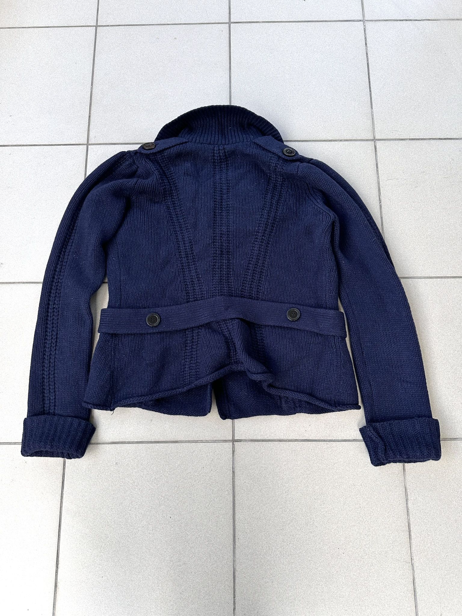 By Malene Birger Malene Birger wool cardigan navy old money Size M / US 6-8 / IT 42-44 - 7 Thumbnail