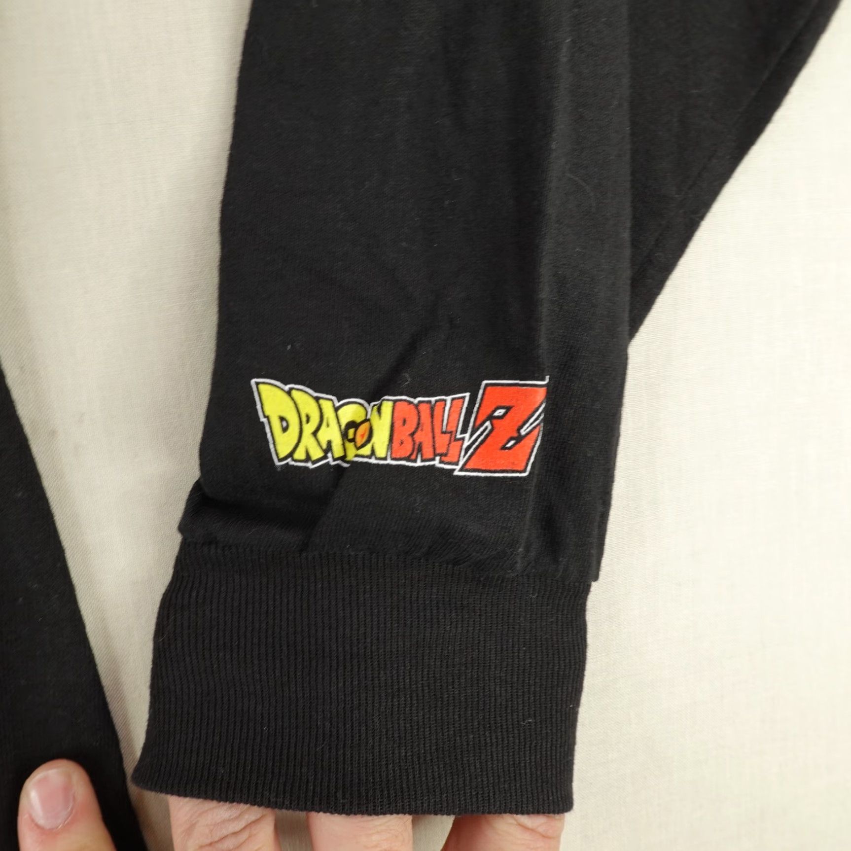 Vintage VINTAGE Primitive Skateboards Dragon Ball Z Shirt Mens Medium Black Graphic Print Goku Super Saiyan Anime Long Sleeve Size US M / EU 48-50 / 2 - 4 Thumbnail