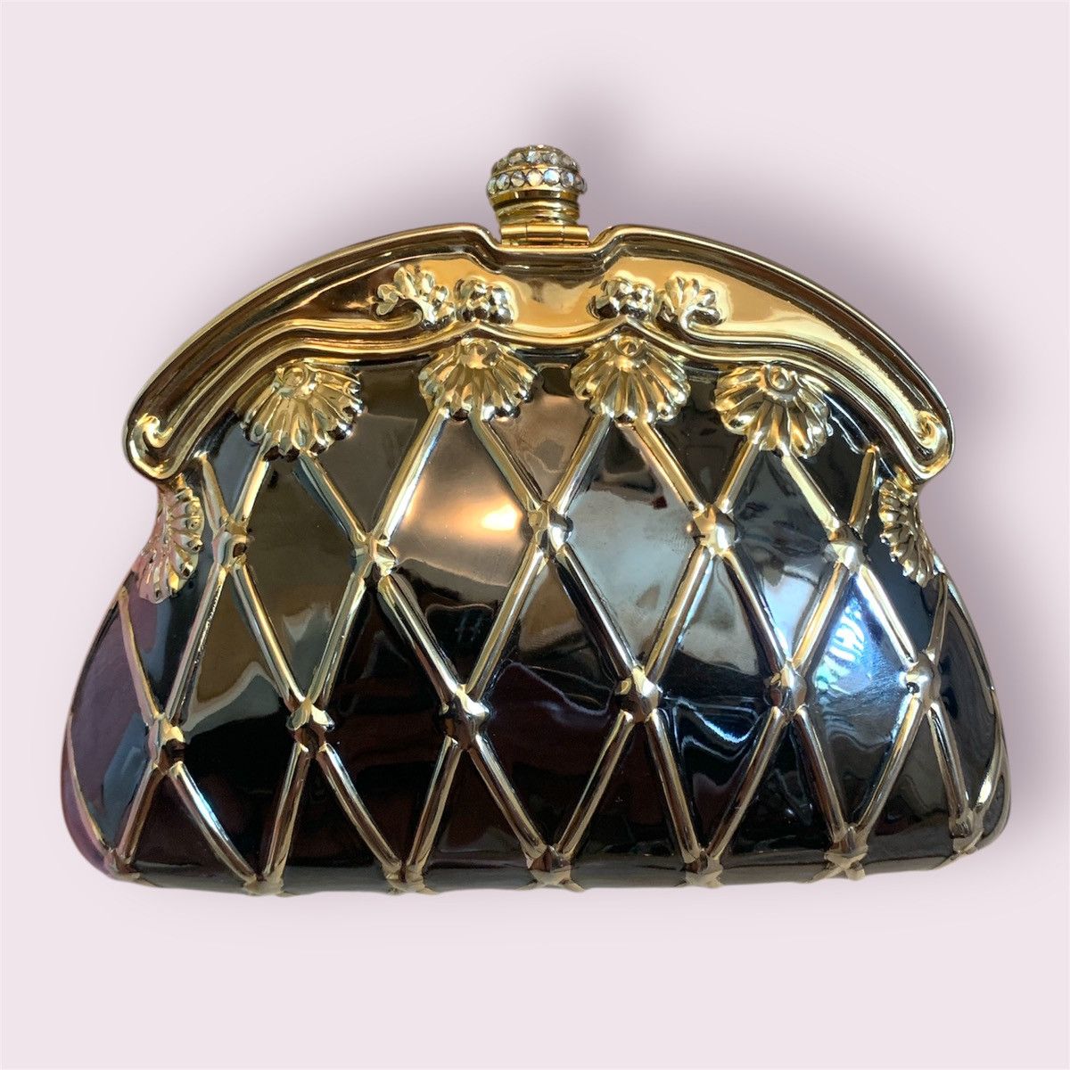 Vintage Crystal Sasha Clutch Purse Size ONE SIZE - 2 Thumbnail