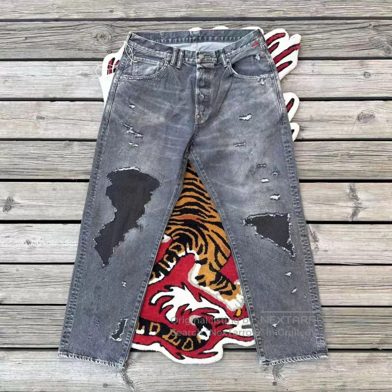 ANACHRONORM ANACHRONORM Japanese Denim Jeans. Size US 32 / EU 48 - 2 Thumbnail
