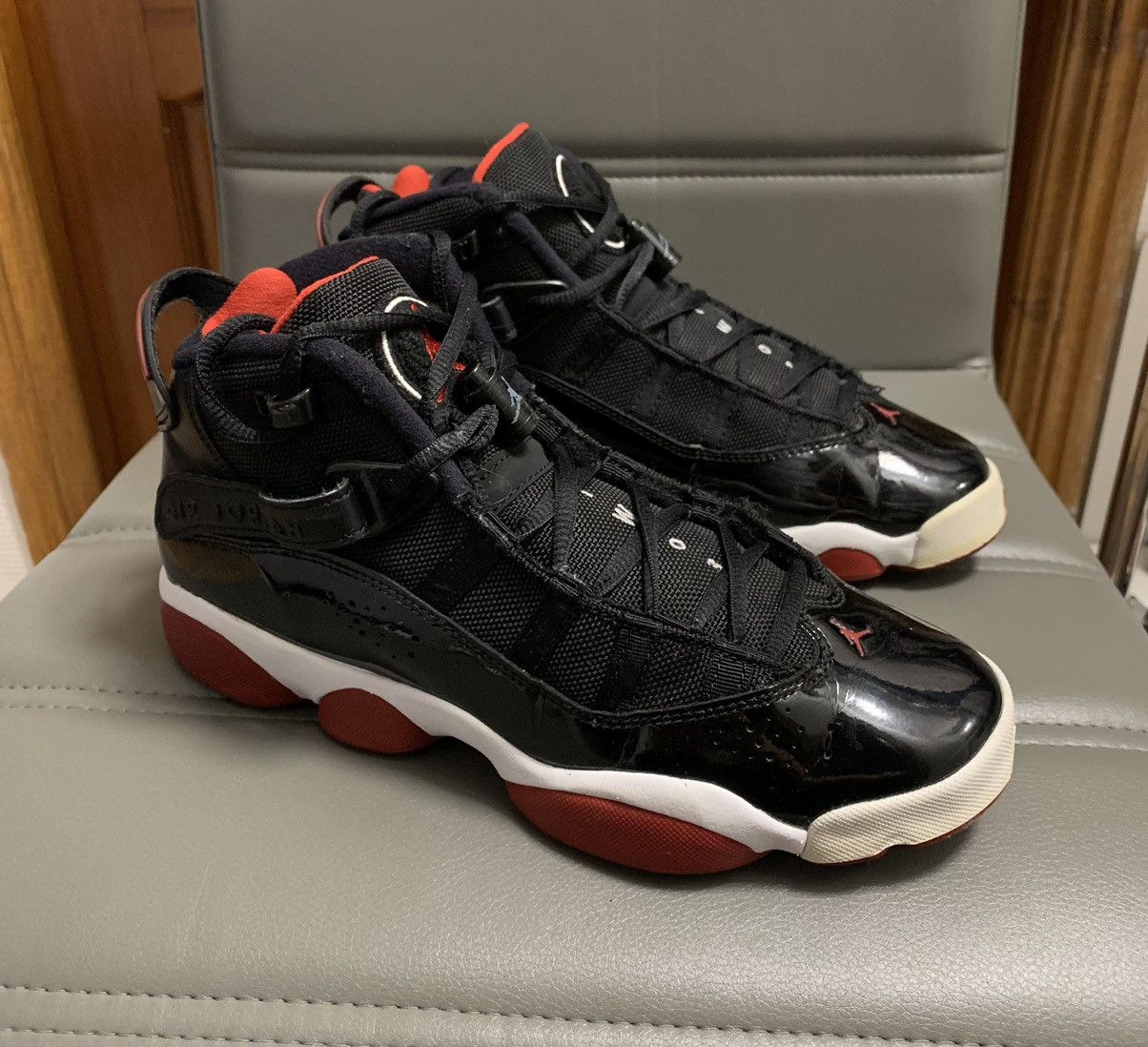 Jordan Brand Jordan 6 Rings high top sneakers 7Y black 40 size Size US 7 / EU 40 - 2 Thumbnail