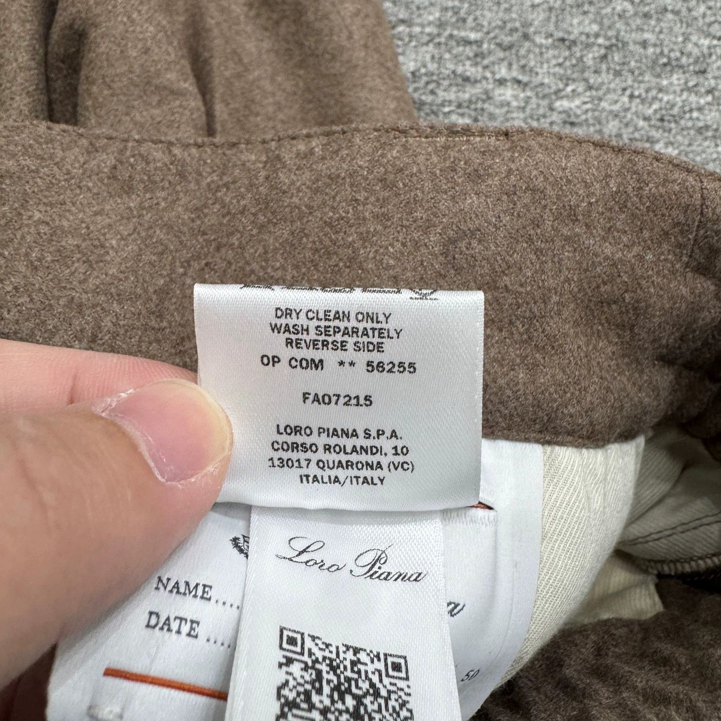 Loro Piana Loro Piana Virgin Wool Chino 50 Size US 34 / EU 50 - 3 Thumbnail