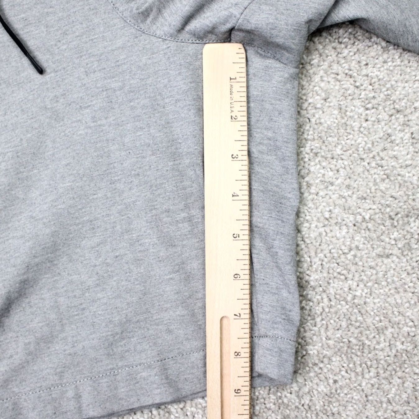 Banana Republic Banana Republic Shorts Men 38 Heather Gray 9" Luxe City Short Drawstring Stretch Chino Casual Workwear Pocket Zipper Logo Size US 38 / EU 54 - 3 Thumbnail