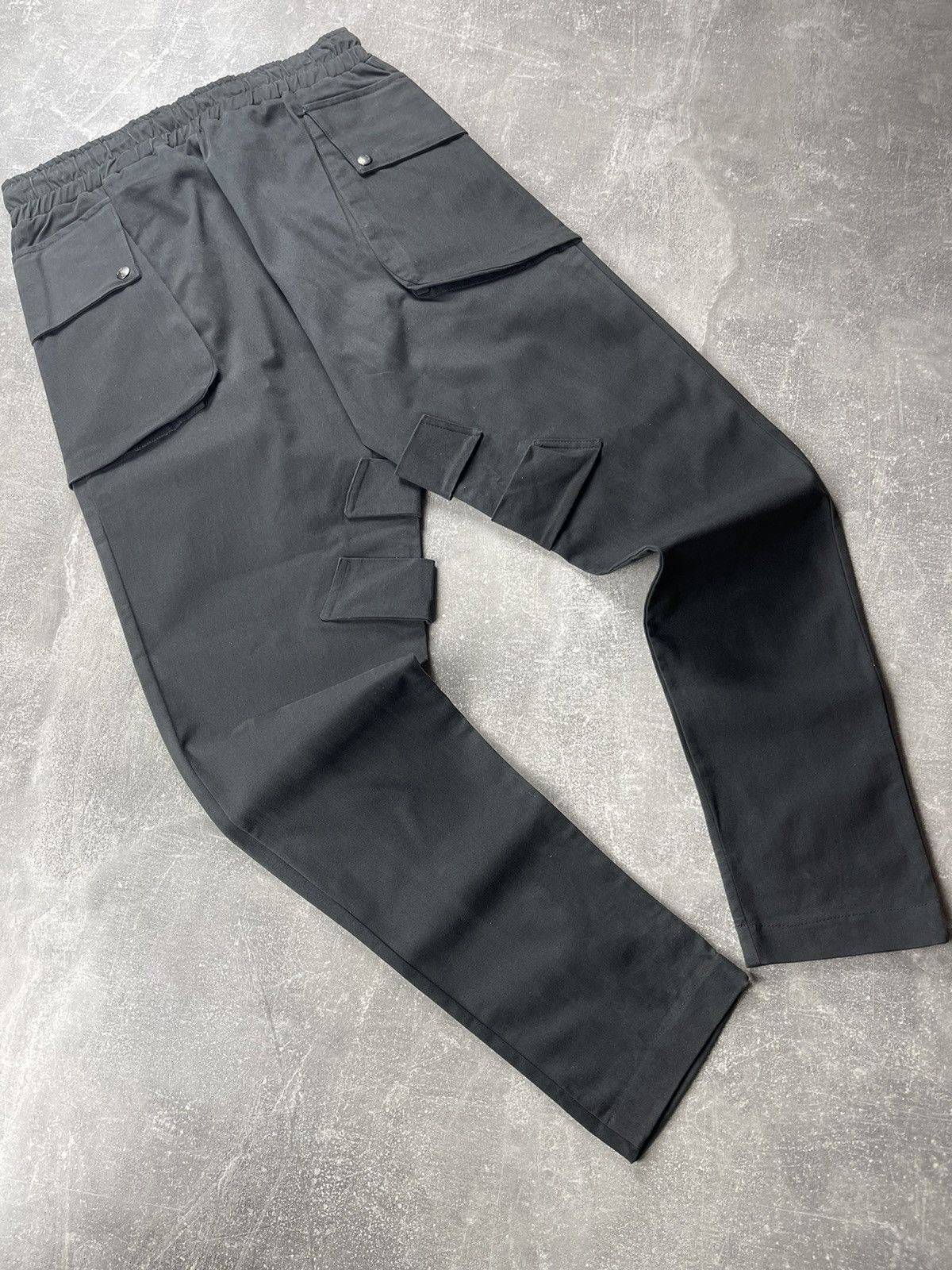 Other Avant Garde BKCS Cargo Jogger Pants Asfalto Black Size S Size US 29 - 10 Thumbnail