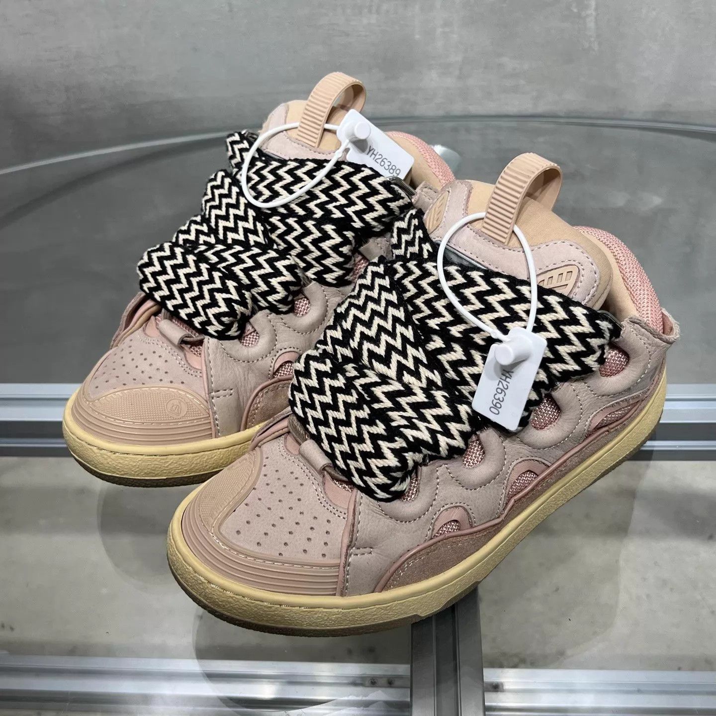 Lanvin Lanvin Pink Bagel Loafers 36 Size US 5.5 / IT 35.5 - 2 Thumbnail