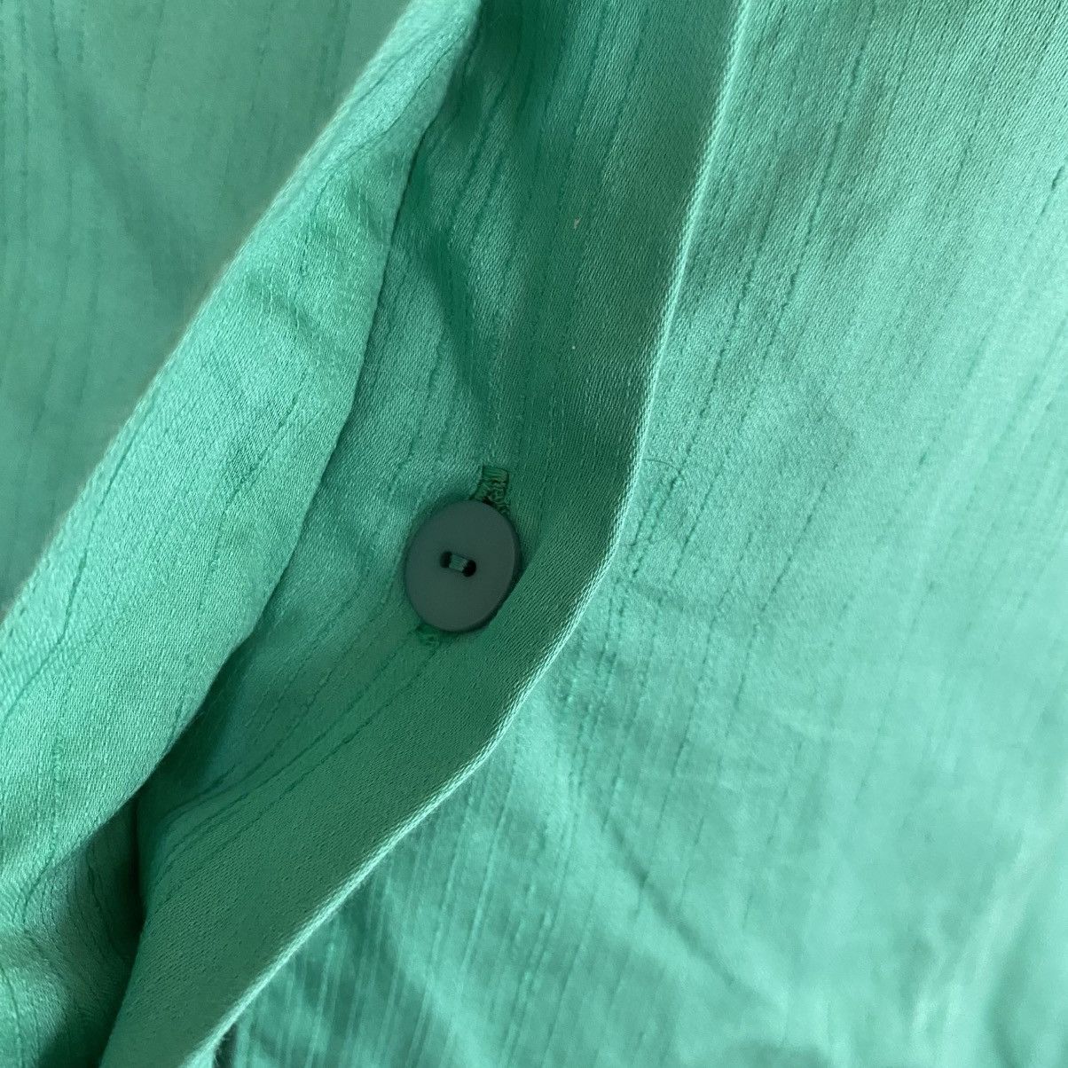 Dior Christian Dior Mint Green Short Sleeve Shirt Size M / US 6-8 / IT 42-44 - 4 Thumbnail