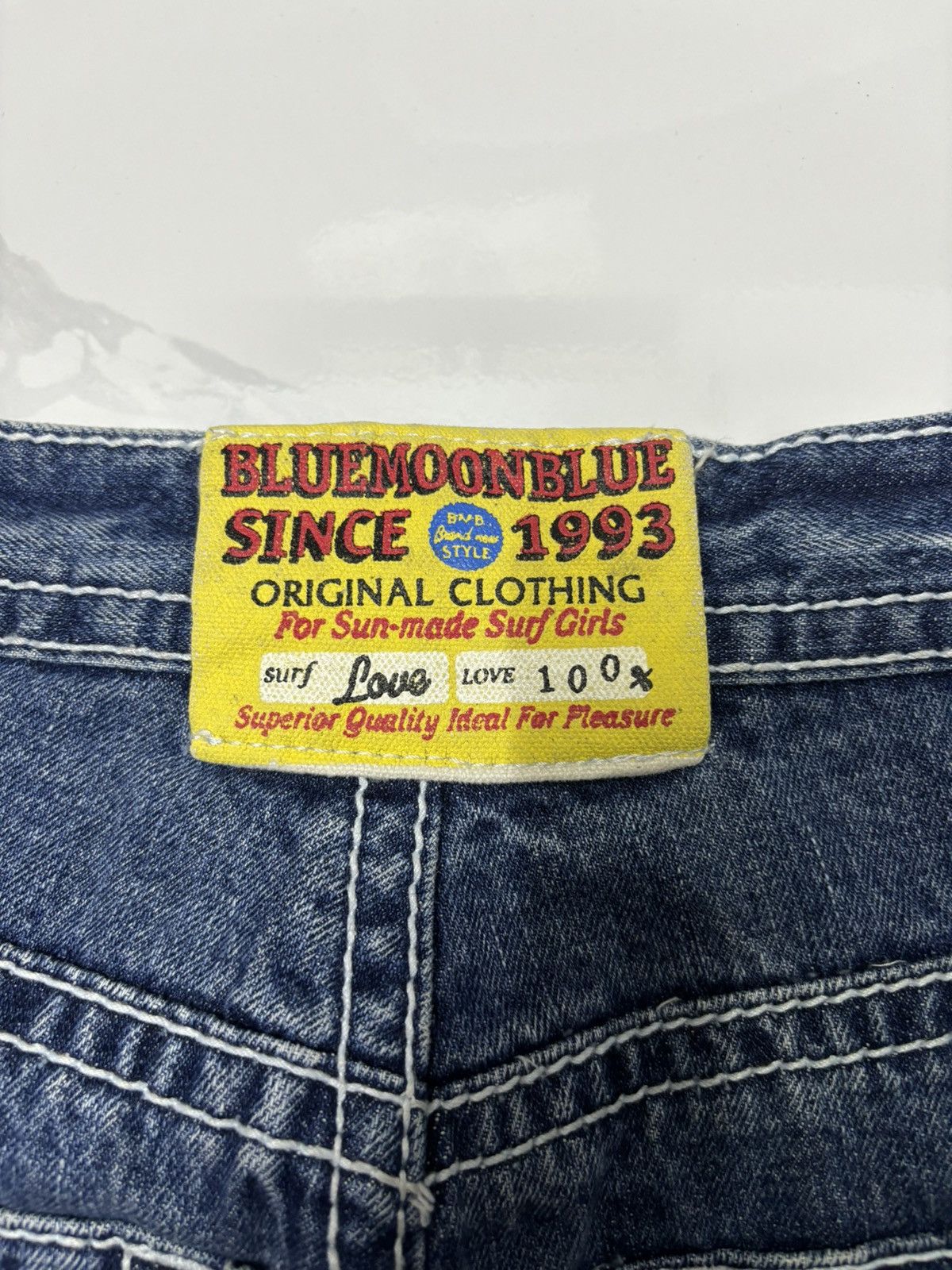 Hysteric Glamour × Japanese Brand 🔥BLUE MOON BLUE DAICOCK EVISU STYLE DENIM JEANS Size US 30 / EU 46 - 9 Thumbnail