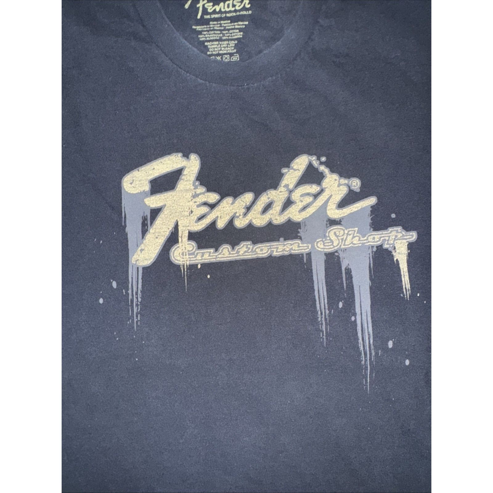 Fender Fender Guitar Graphic T-Shirt XL Black 22x29 Rock Music Tee Size US XL / EU 56 / 4 - 5 Thumbnail