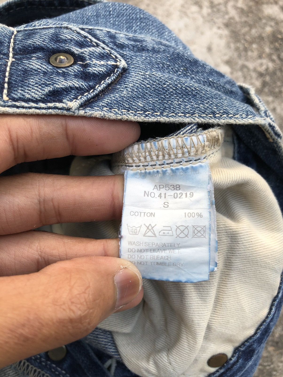 Issey Miyake × Japanese Brand × mercibeaucoup MERCIBEAUCOUP JEVOUS ENPRIE! DENIM Size US 28 / EU 44 - 5 Thumbnail