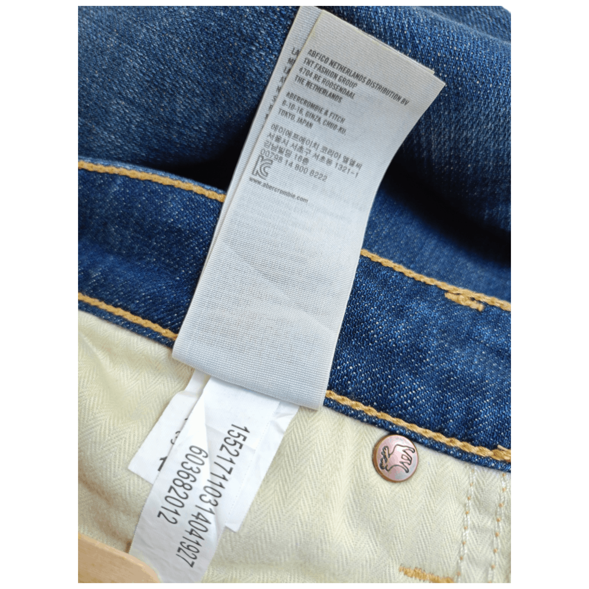 Abercrombie & Fitch × Vintage Abercrombie & Fitch Classic Boot Cut Jeans Vintage Denim Size 25" / US 0 / IT 36 - 19 Thumbnail