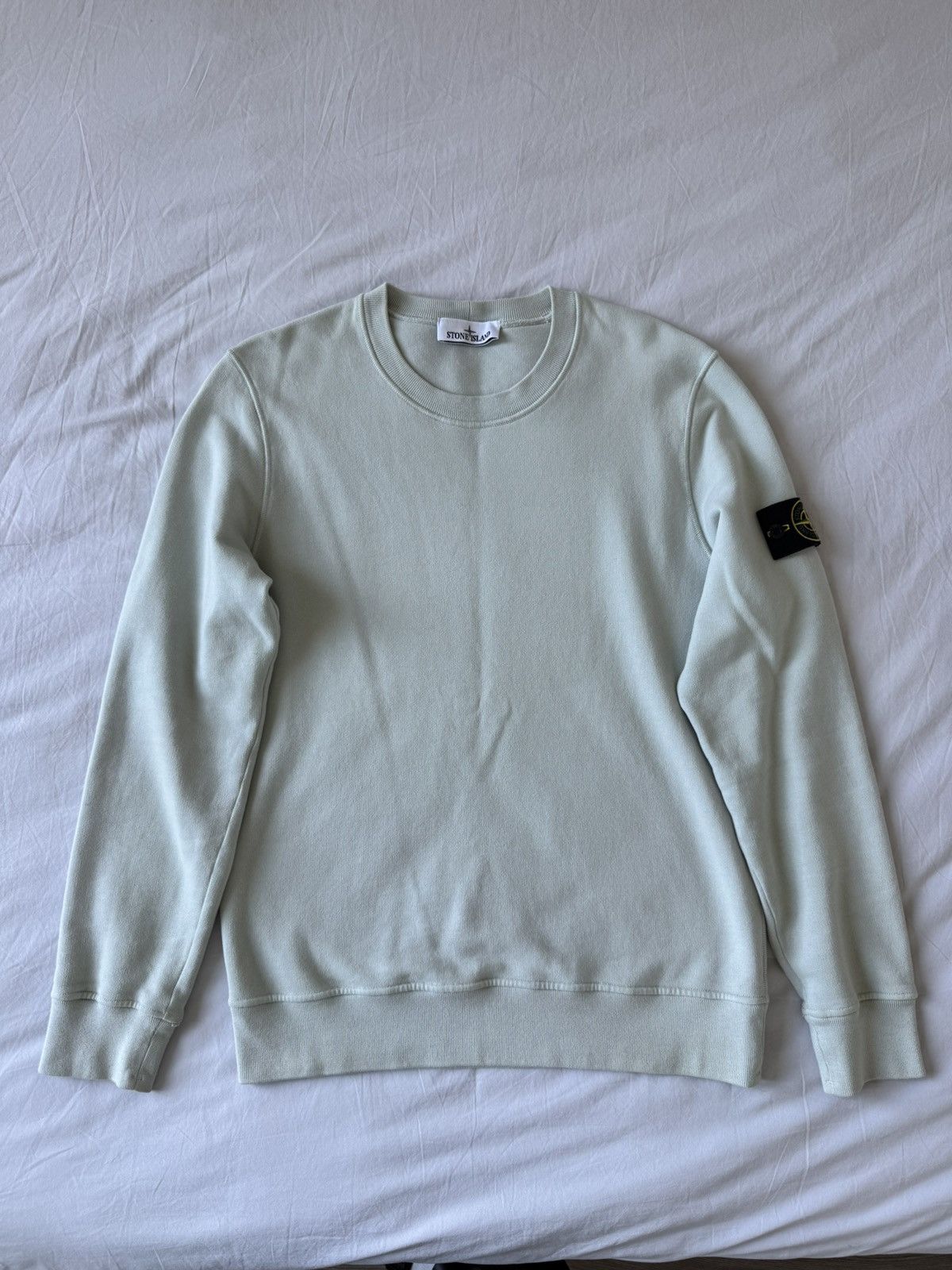 Stone Island Stone Island Crewneck in Light Blue - Medium Size US M / EU 48-50 / 2 - 1 Thumbnail