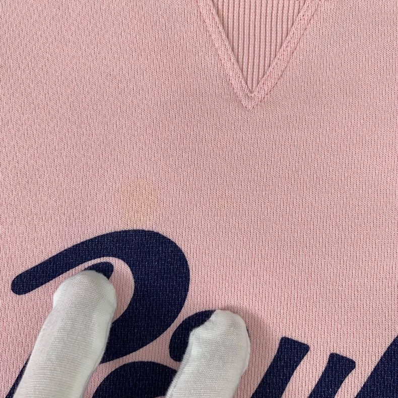 Loewe Loewe Pink letter printed cotton round neck long sleeve ho Size M / US 6-8 / IT 42-44 - 8 Thumbnail