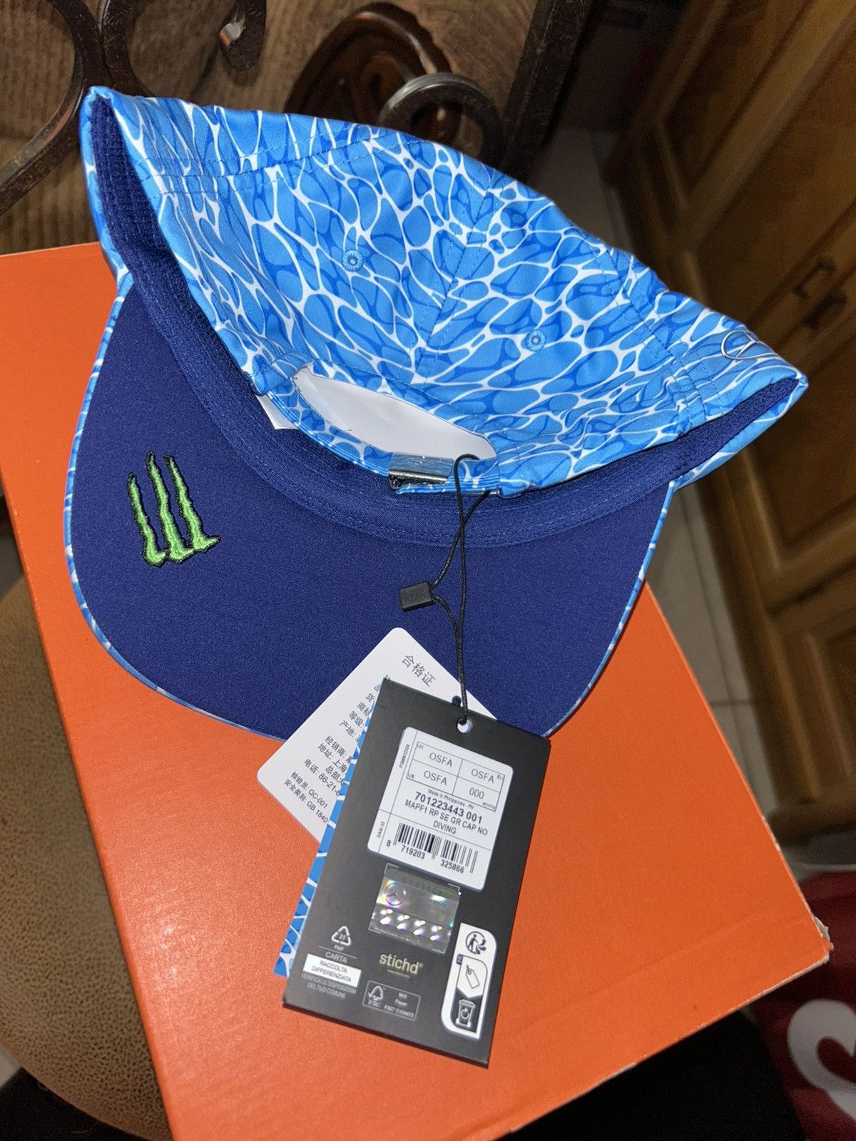 Supreme George Russel Mercedes AMG Petronas Racing Hat - Formula 1 Size ONE SIZE - 4 Thumbnail