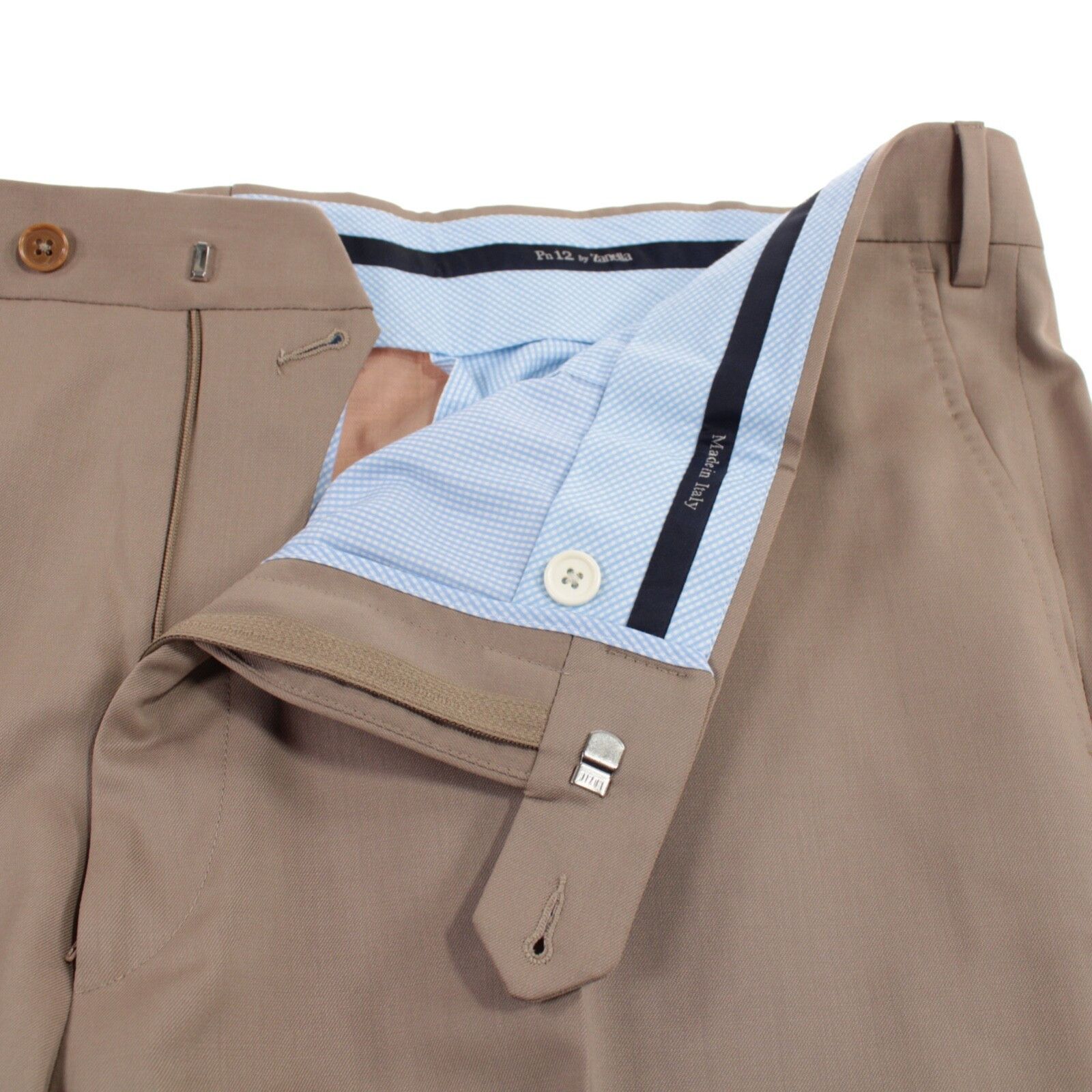 Zanella Zanella New with tags Dress Pants Size 44 US In Beige Size US 44 / EU 60 - 3 Thumbnail