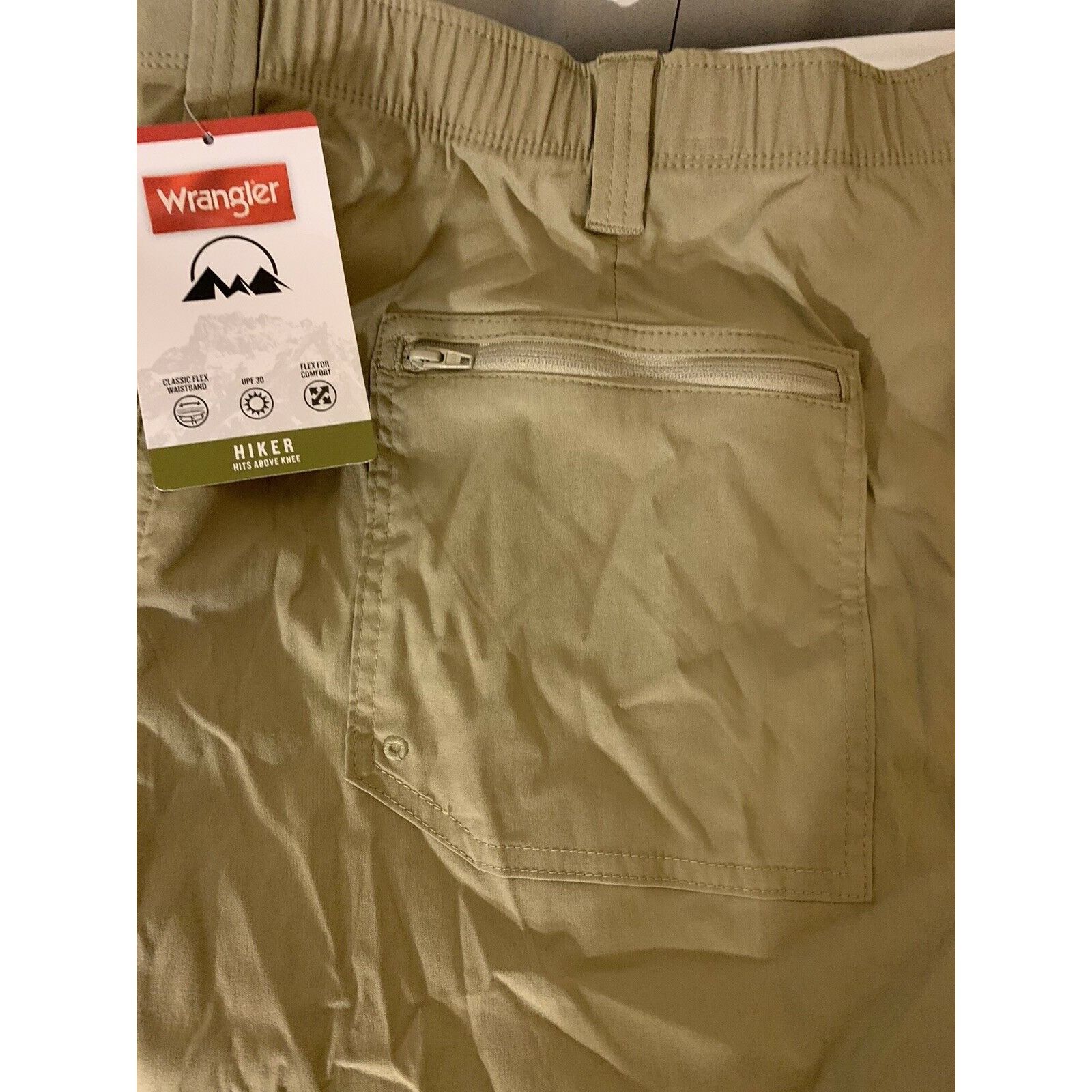 Wrangler New Wrangler Hiker Men’s Sz 48 Shorts Khaki NWT Size US 44 / EU 60 - 5 Thumbnail
