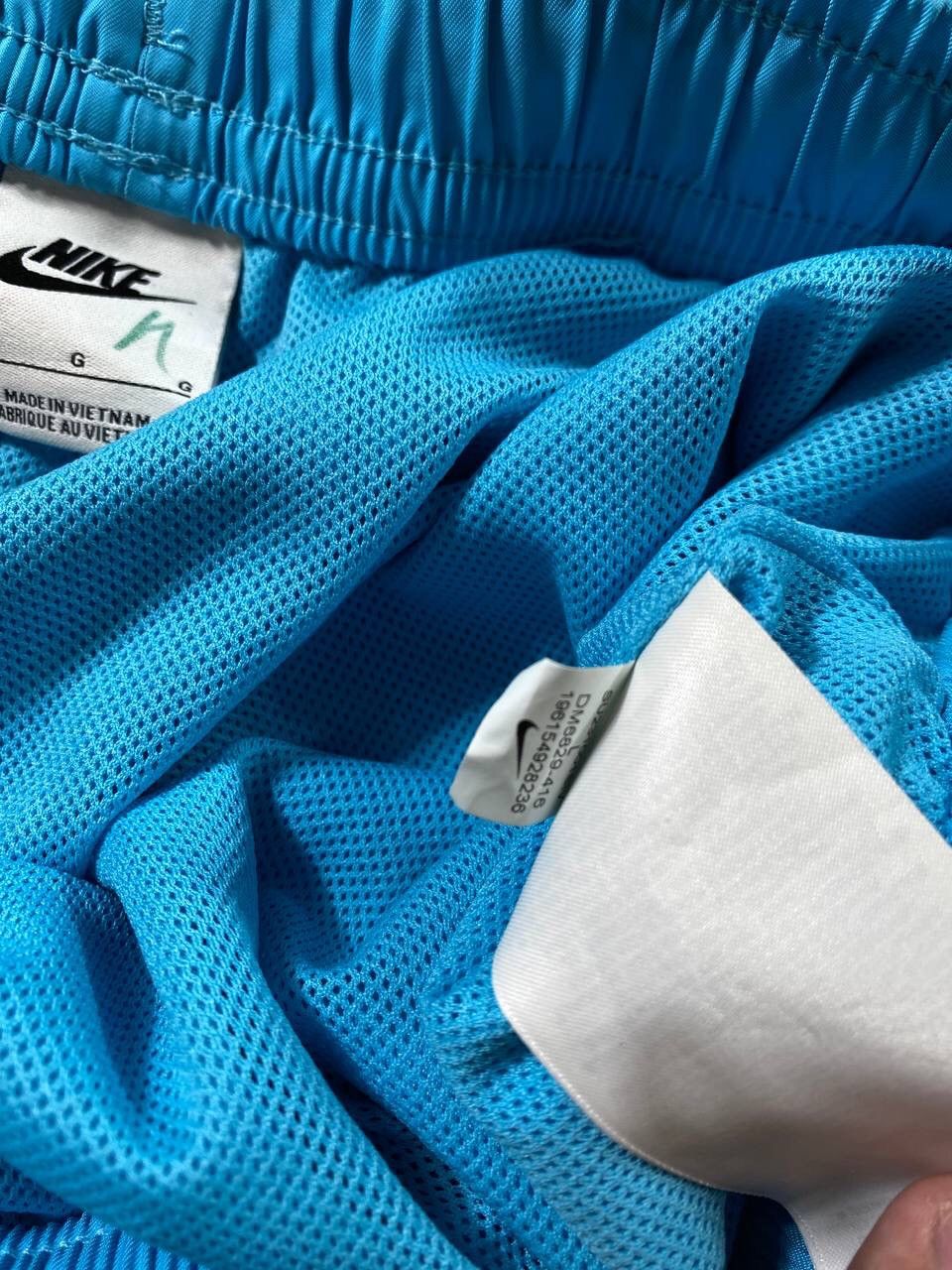 Nike × Vintage Man Nike Nylon Shorts Vintage Mini Logo Streetwear Drill Size US 34 / EU 50 - 5 Thumbnail