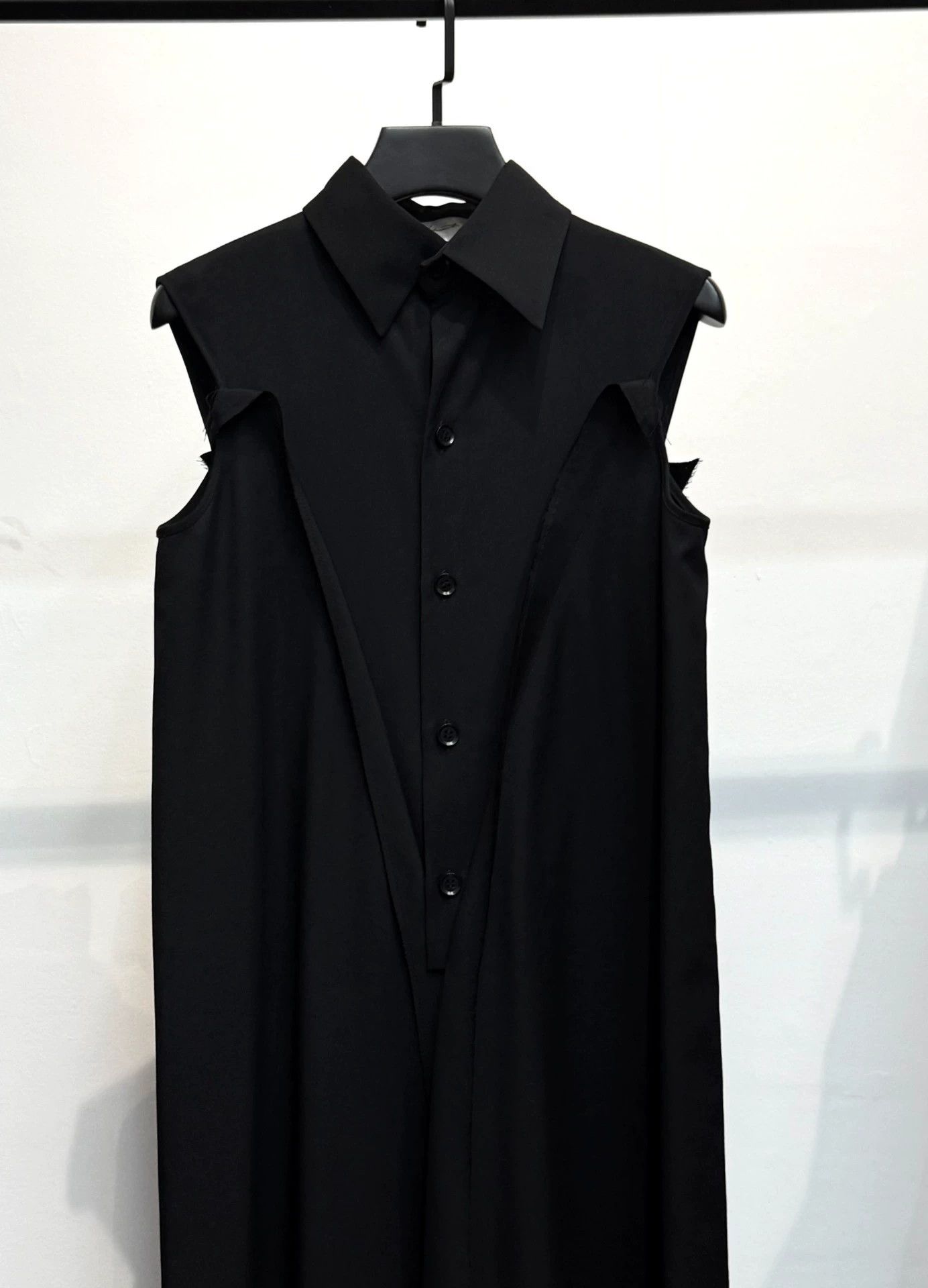 Yohji Yamamoto Yohji 11aw Wool Deconstructed Dress Size S / US 4 / IT 40 - 4 Thumbnail