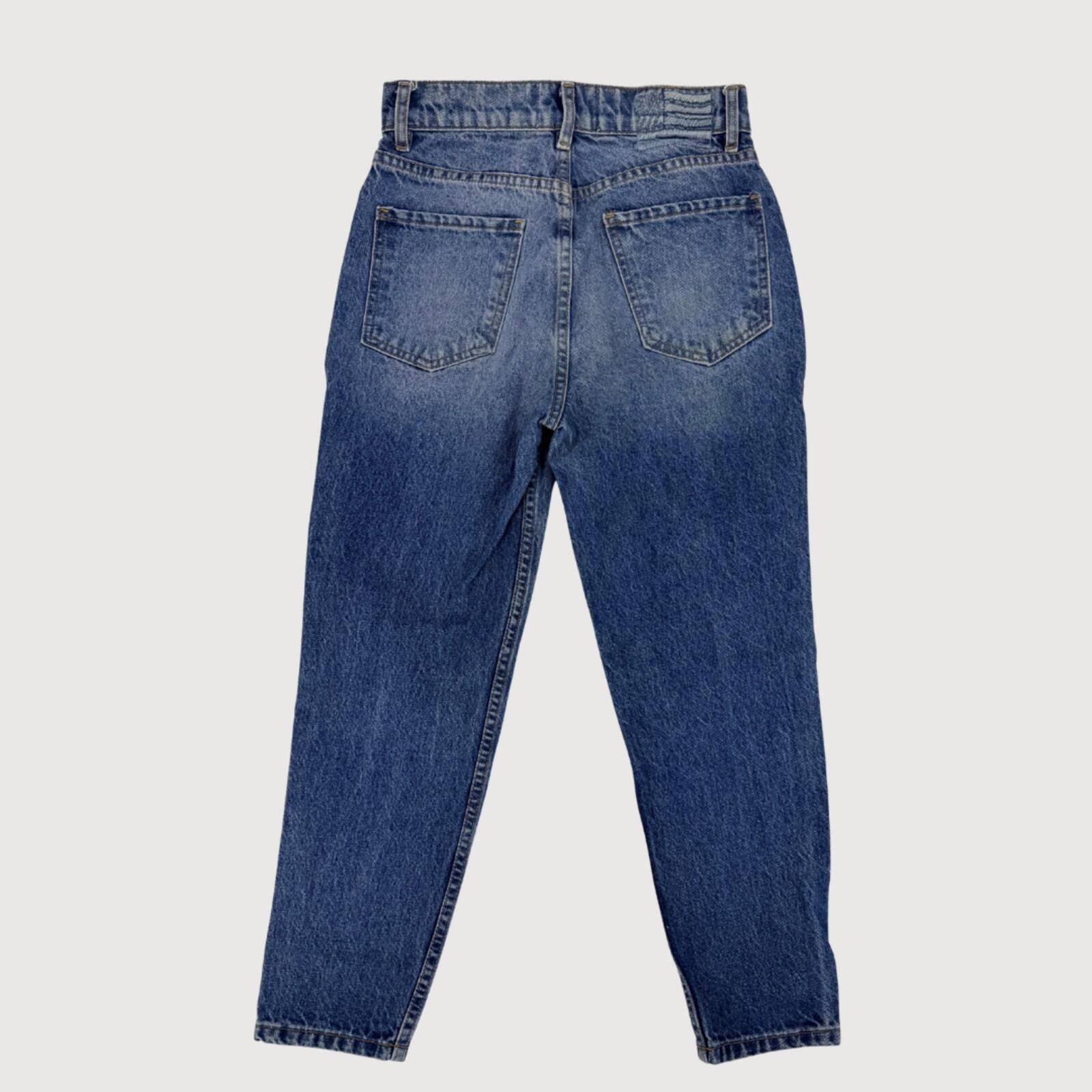 Review Revise High Rise Slim Crop Jeans Dark Wash 26 Size 26" / US 2 / IT 38 - 4 Thumbnail