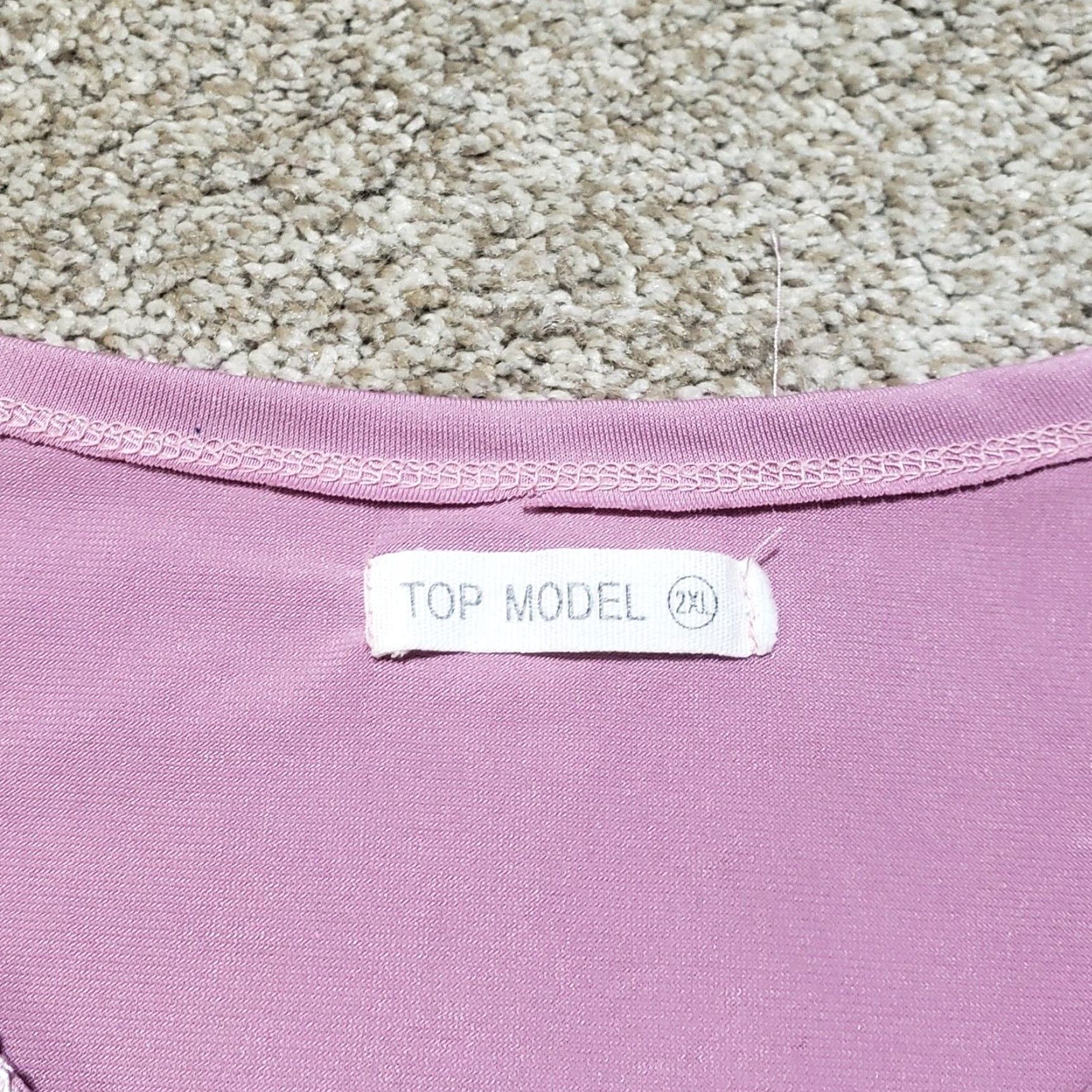 Pinko Top Model Pink Tank Top Shirt Adult Women's 2XL Casual Short Sleeve Size XXL / US 16-18 / IT 52-54 - 2 Thumbnail