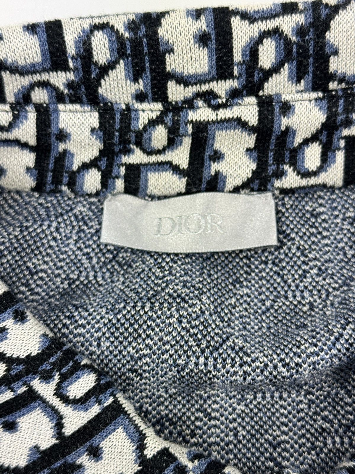 Dior OBLIQUE PRINT BUTTON UP SHIRT Size US S / EU 44-46 / 1 - 5 Thumbnail