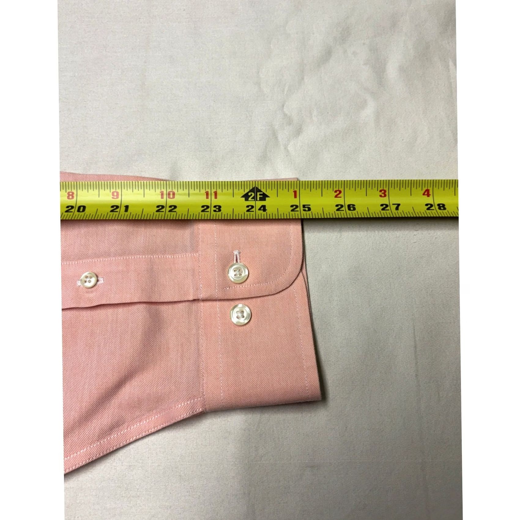 Brooks Brothers Brooks Brothers 346 Mens XL Peach Non-Iron Supima Cotton Button Down Shirt Size US XL / EU 56 / 4 - 8 Thumbnail
